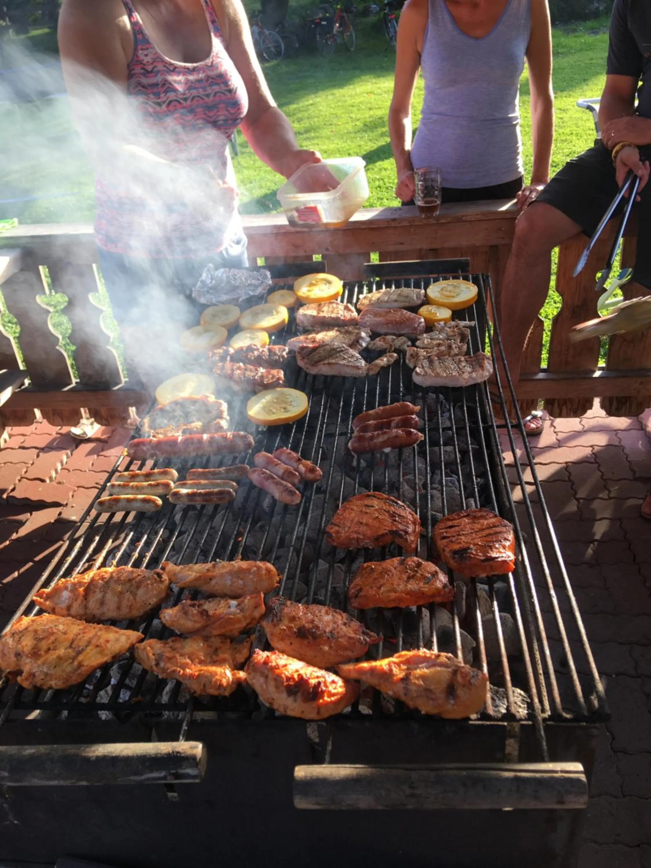 Evening entertainment in Apartment Haus am See