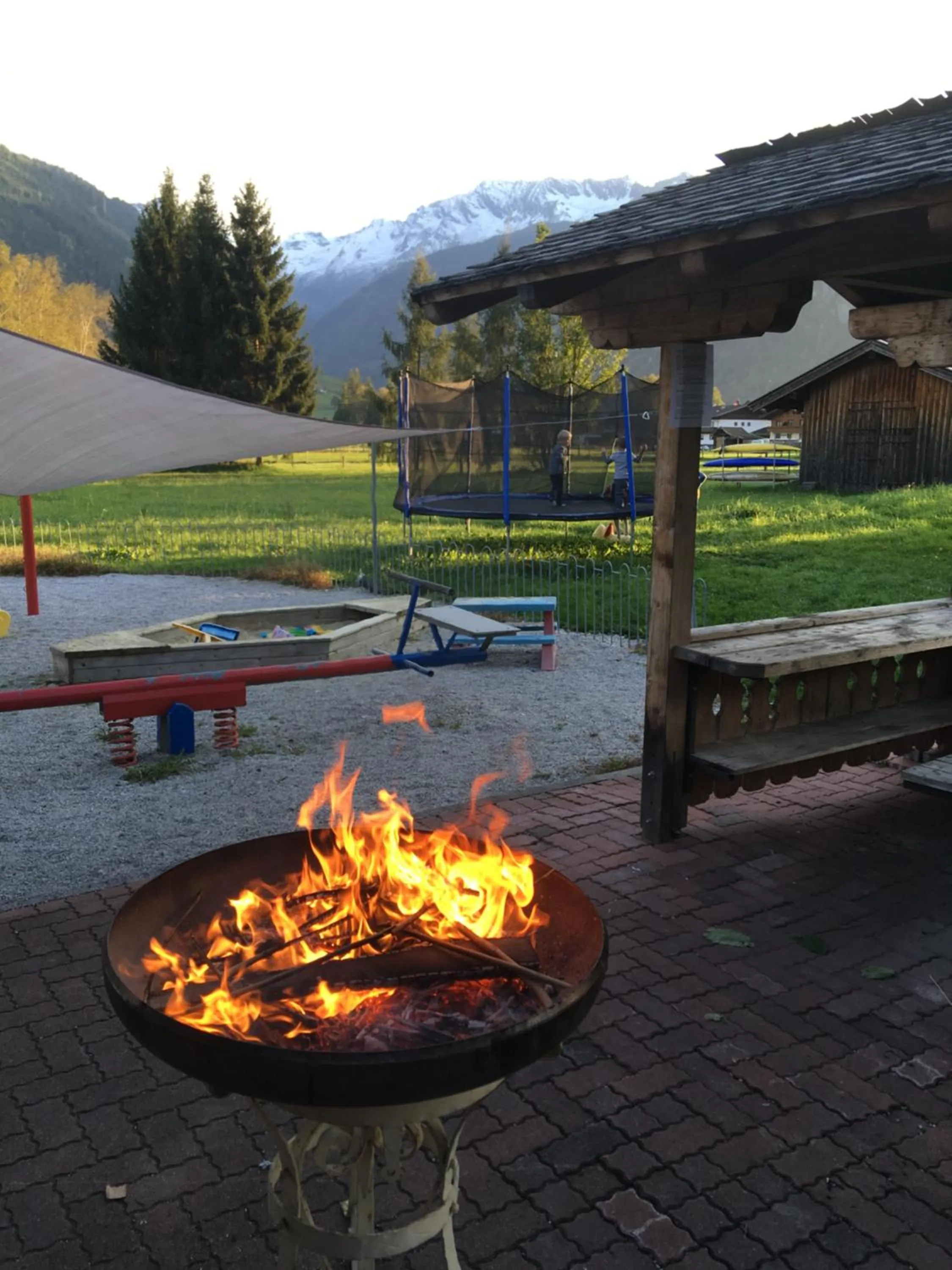 Garden in Apartment Haus am See