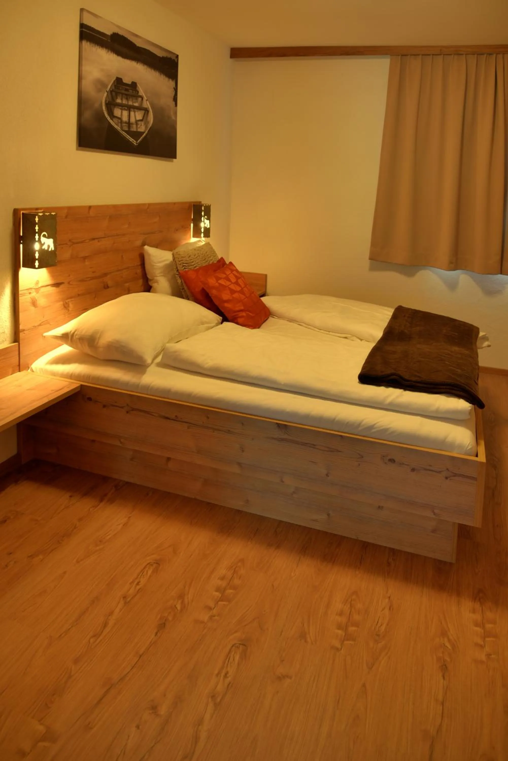 Bedroom, Bed in Apartment Haus am See