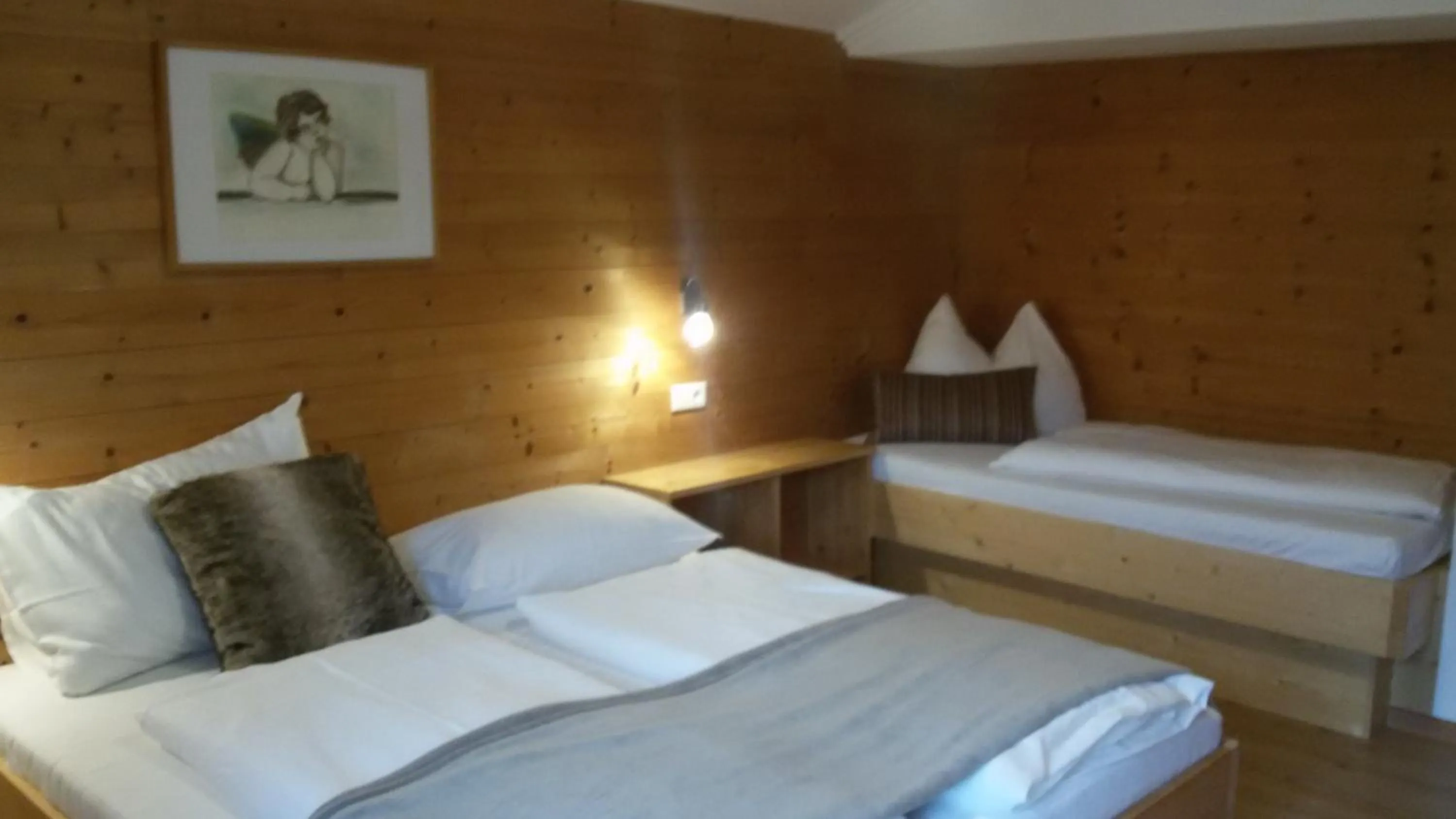 Bedroom, Bed in Apartment Haus am See