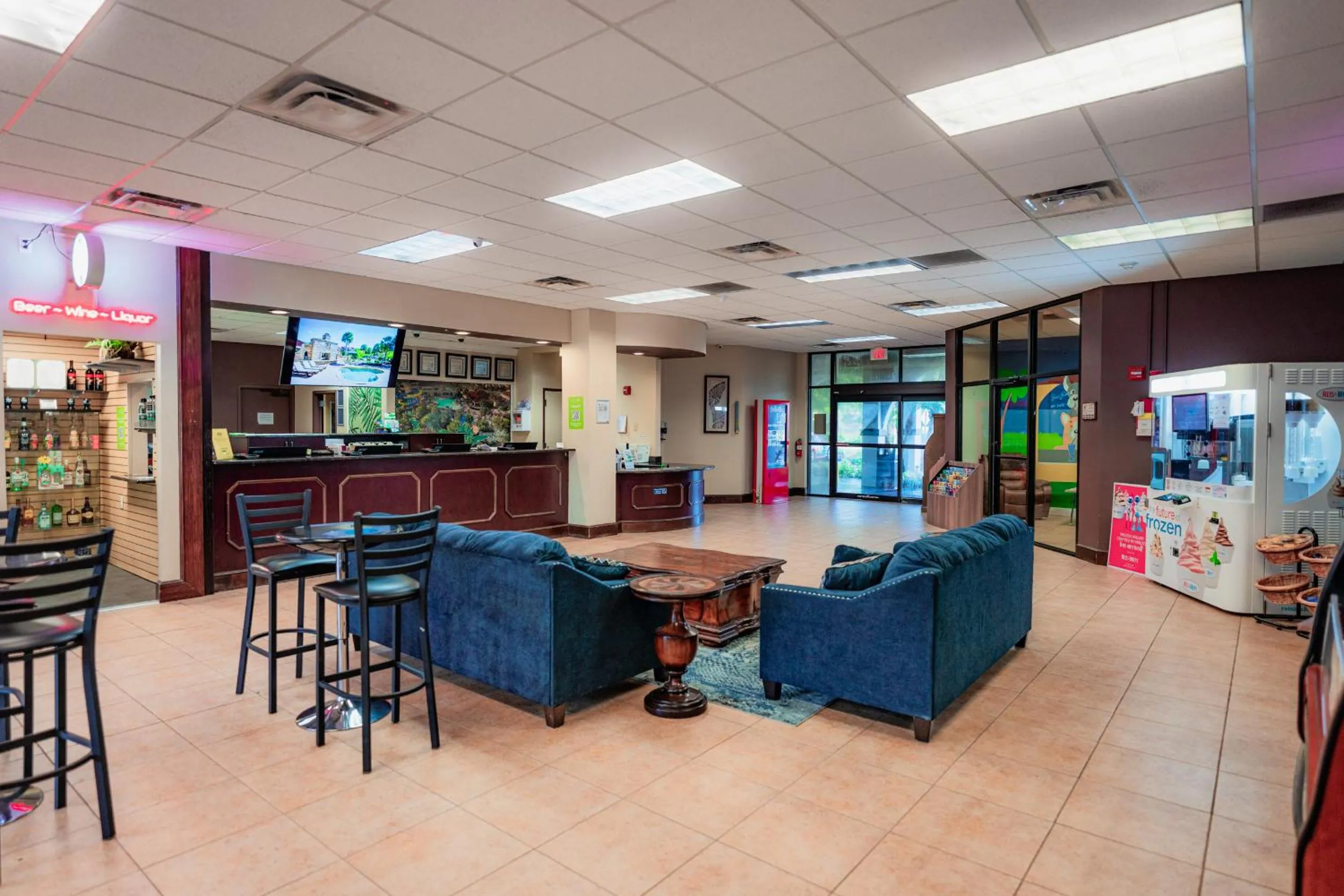 Lobby or reception in FantasyWorld Resort