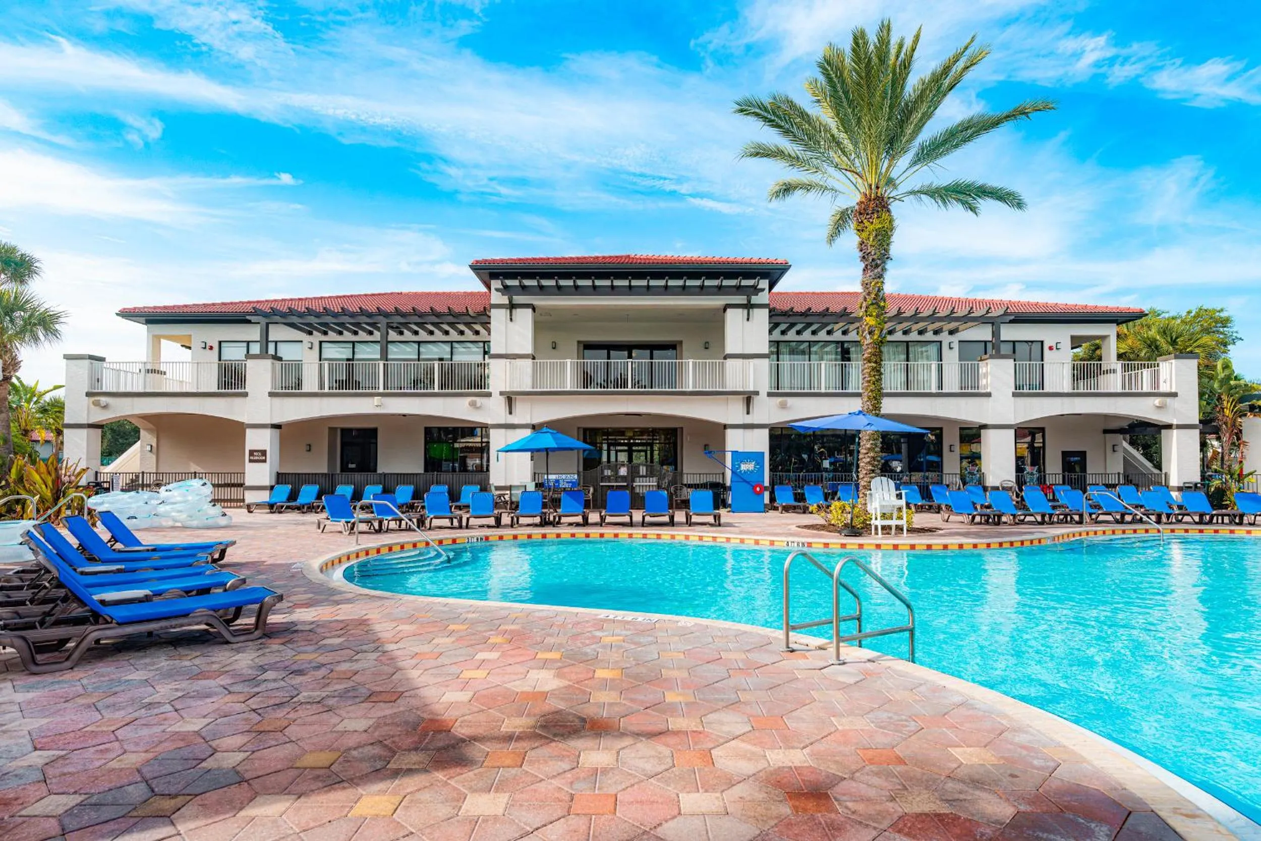 Property building in FantasyWorld Resort