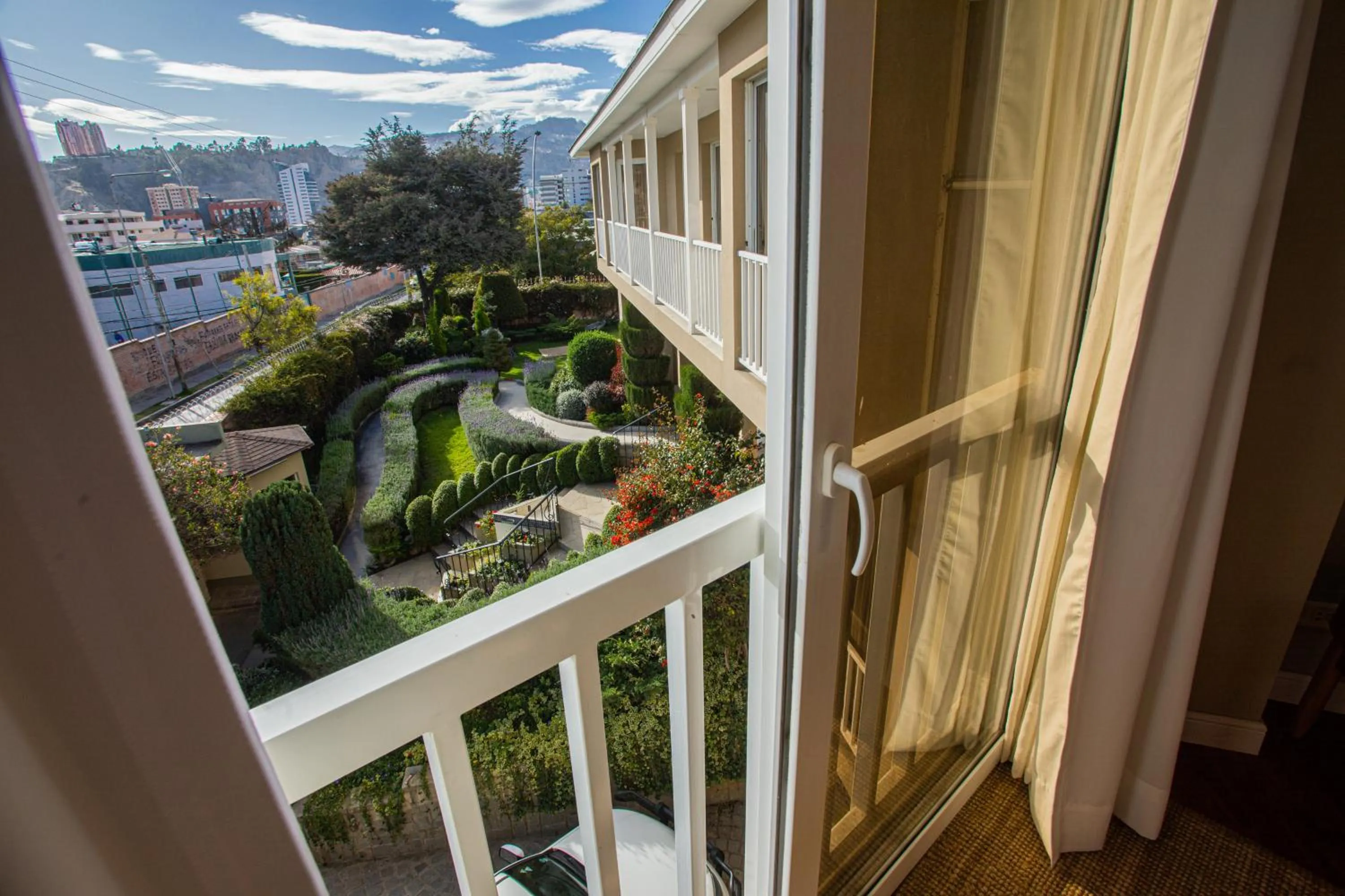 City view in Hotel Boutique Rosario Sur