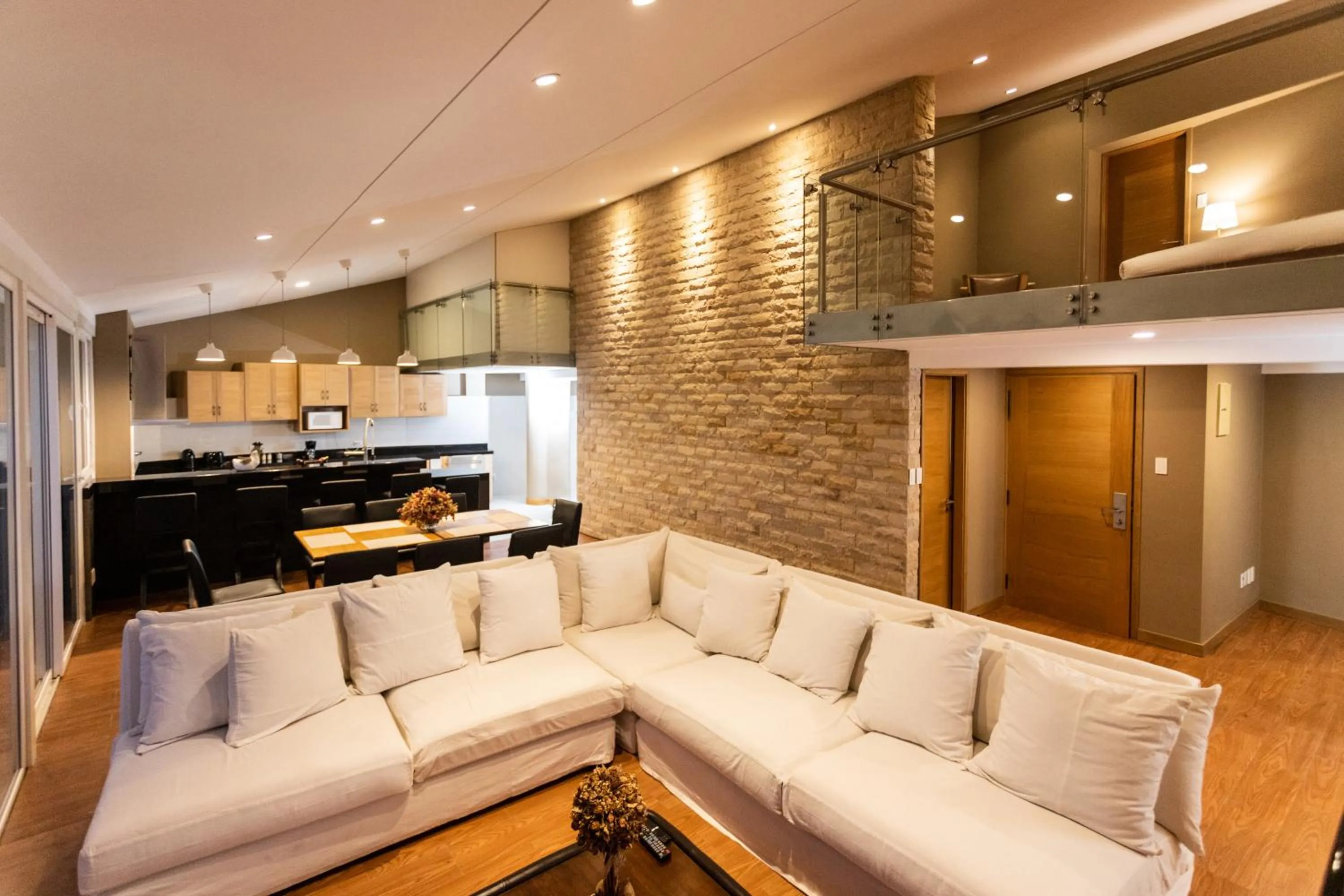 Kitchen or kitchenette in Hotel Boutique Rosario Sur