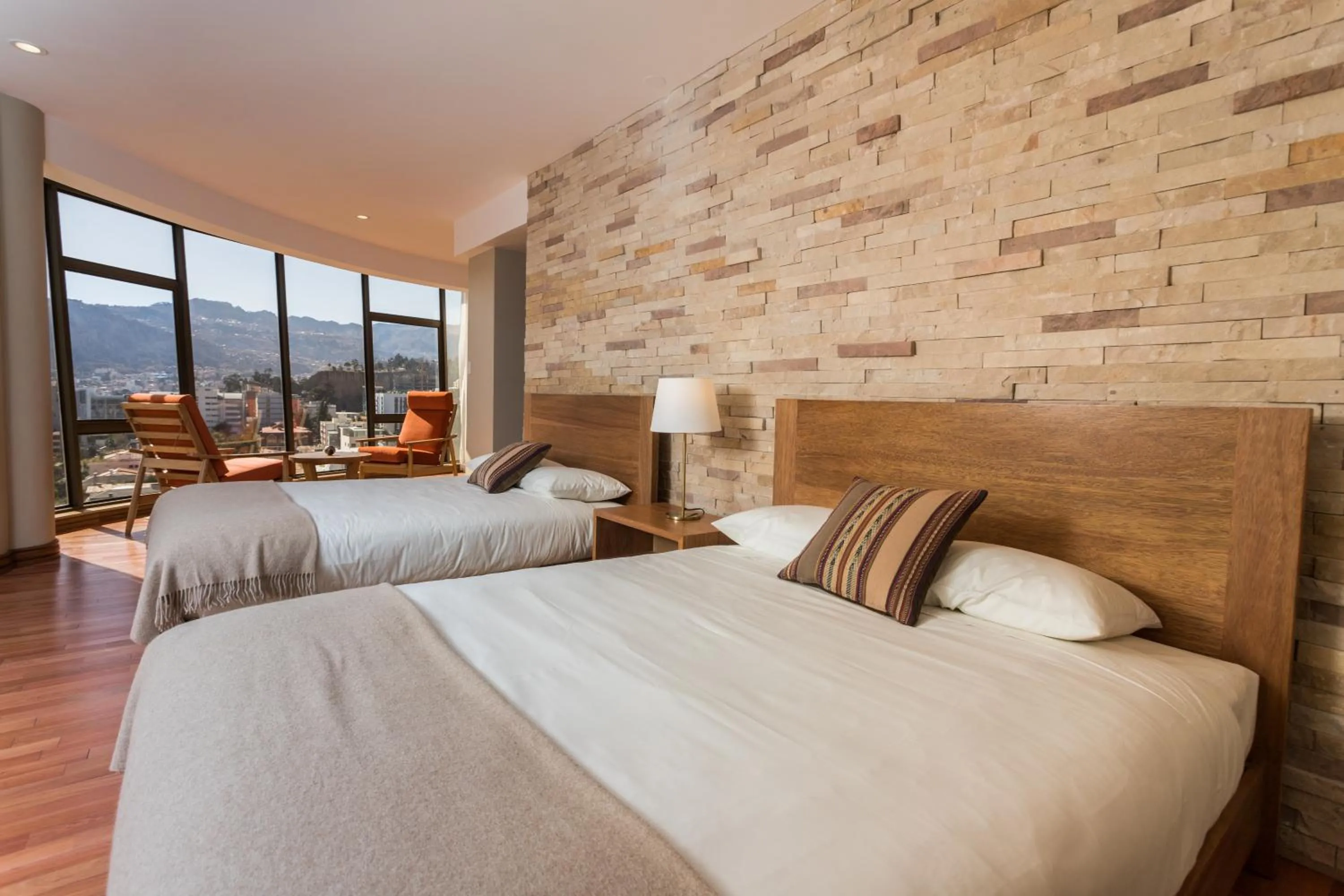 Bed in Hotel Boutique Rosario Sur