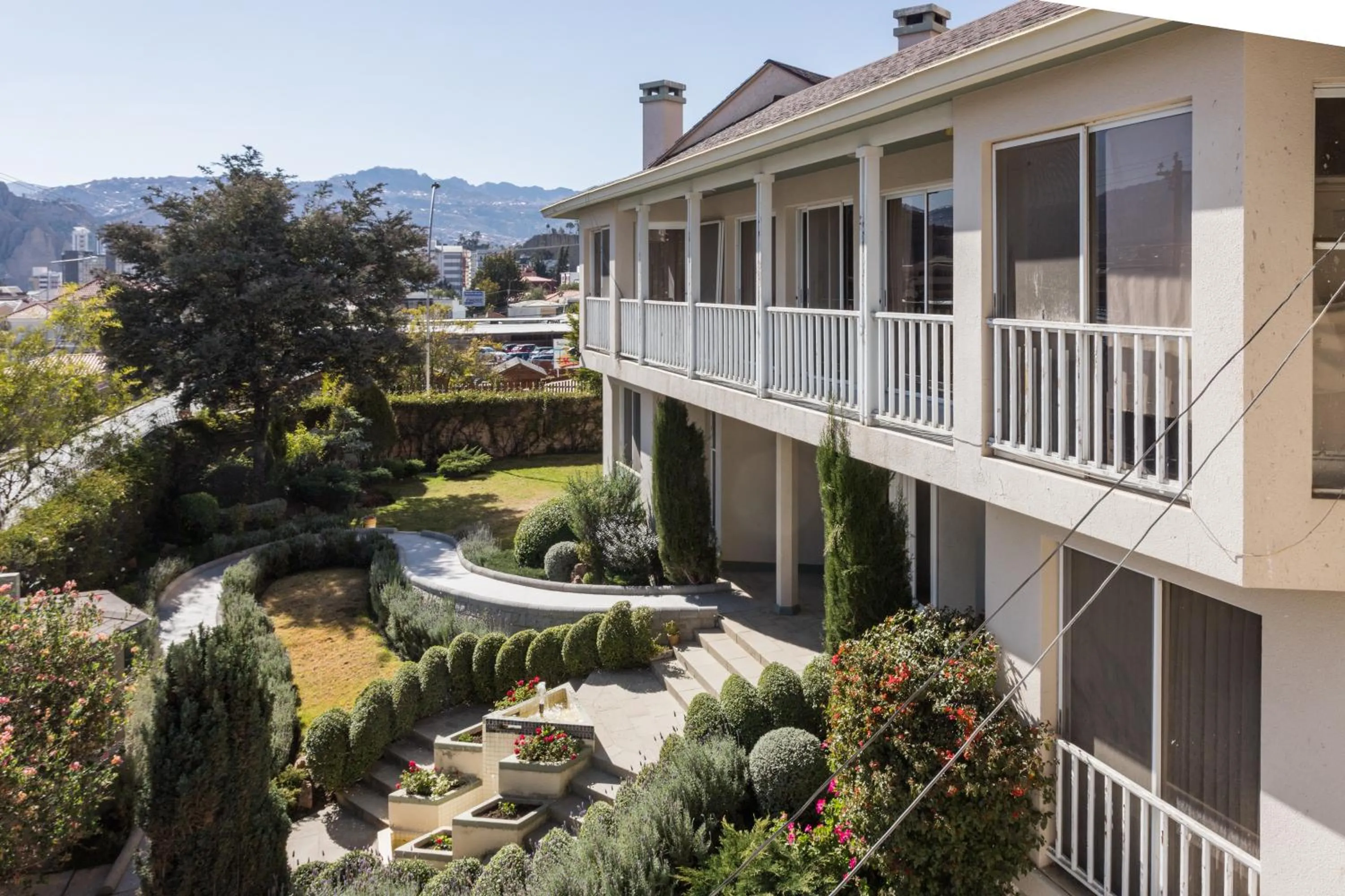 Property building in Hotel Boutique Rosario Sur