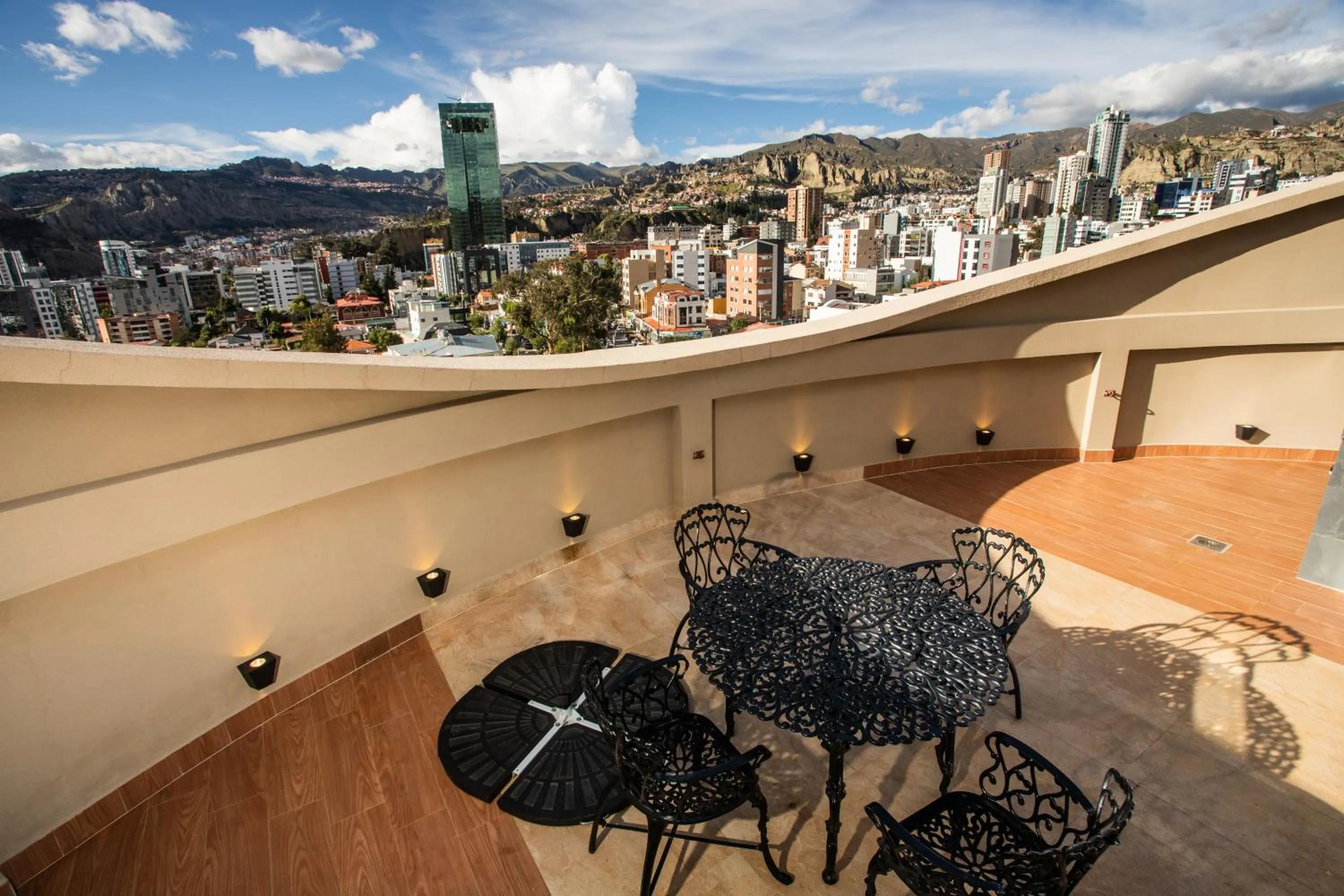 Balcony/Terrace in Hotel Boutique Rosario Sur