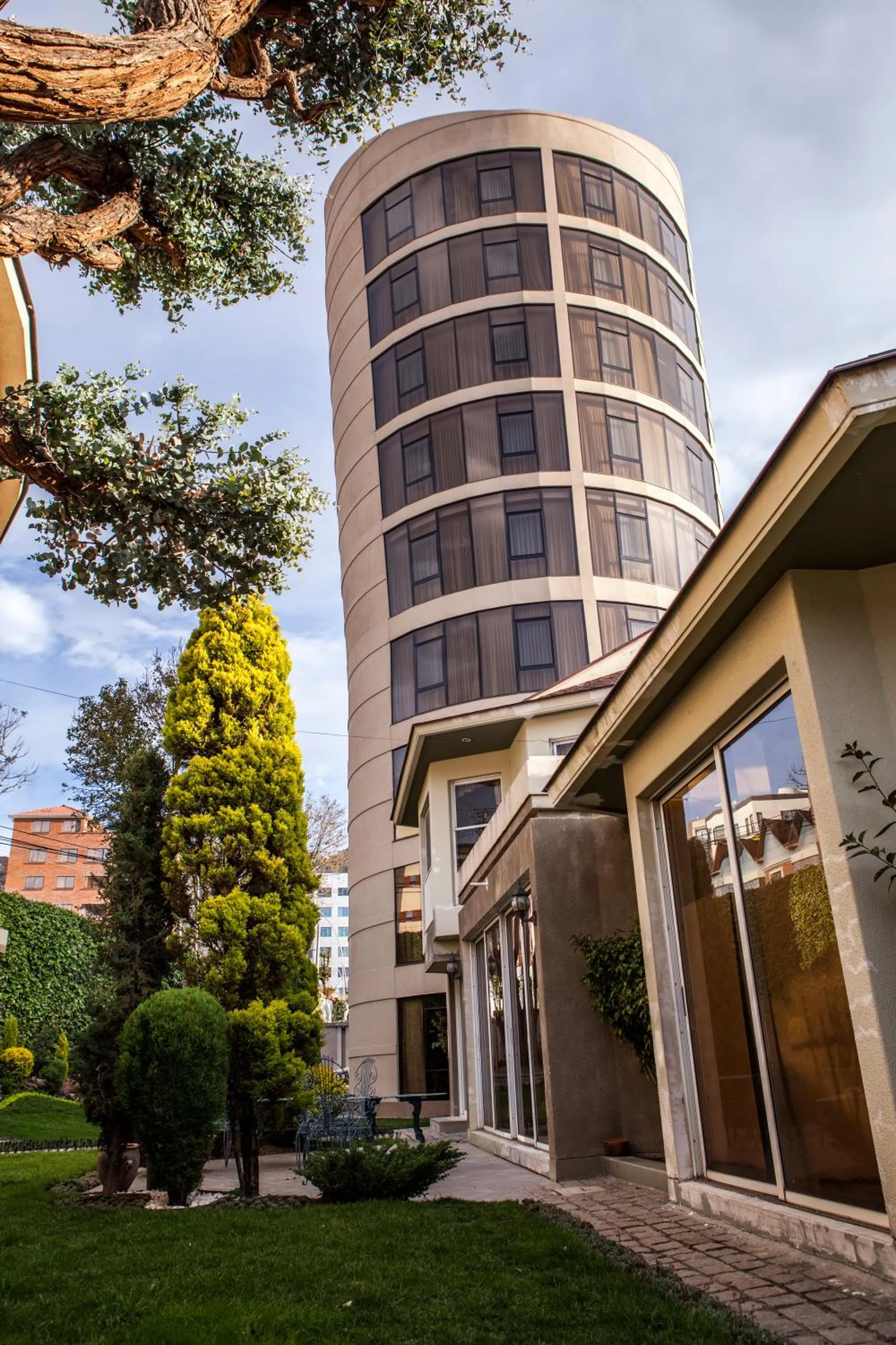 Property building in Hotel Boutique Rosario Sur