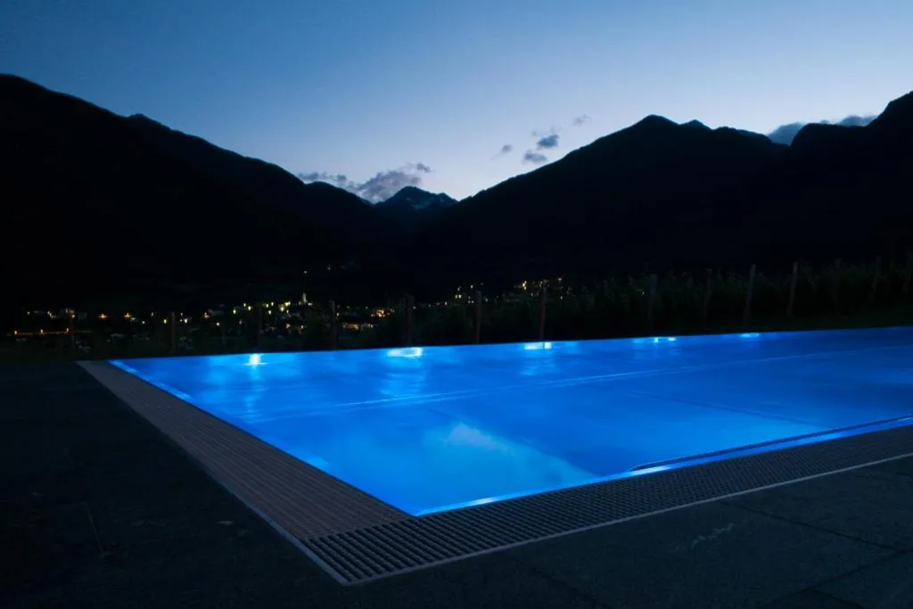 Swimming pool in Hotel Pacherhof