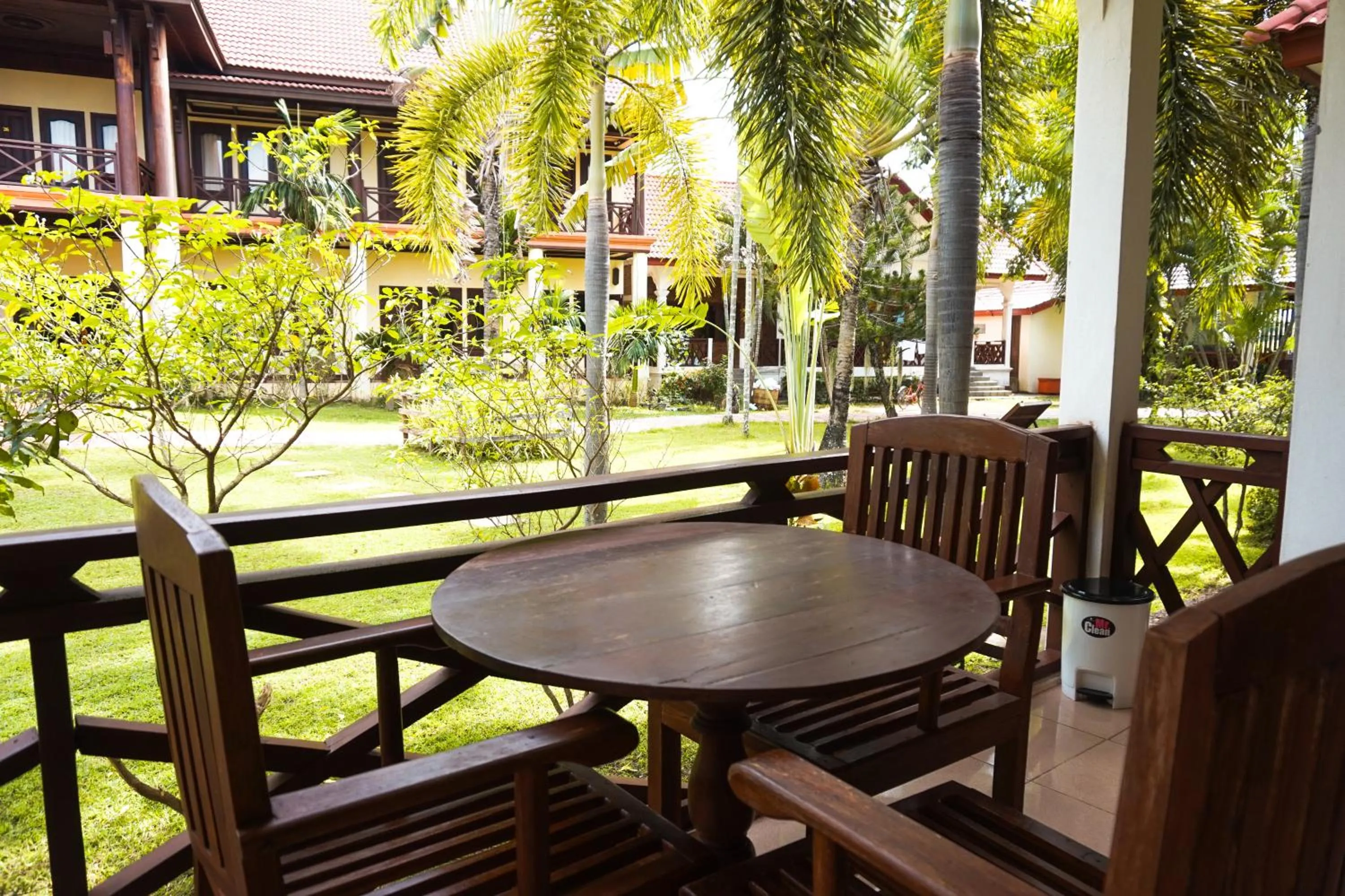 Garden in Don Det Hotel