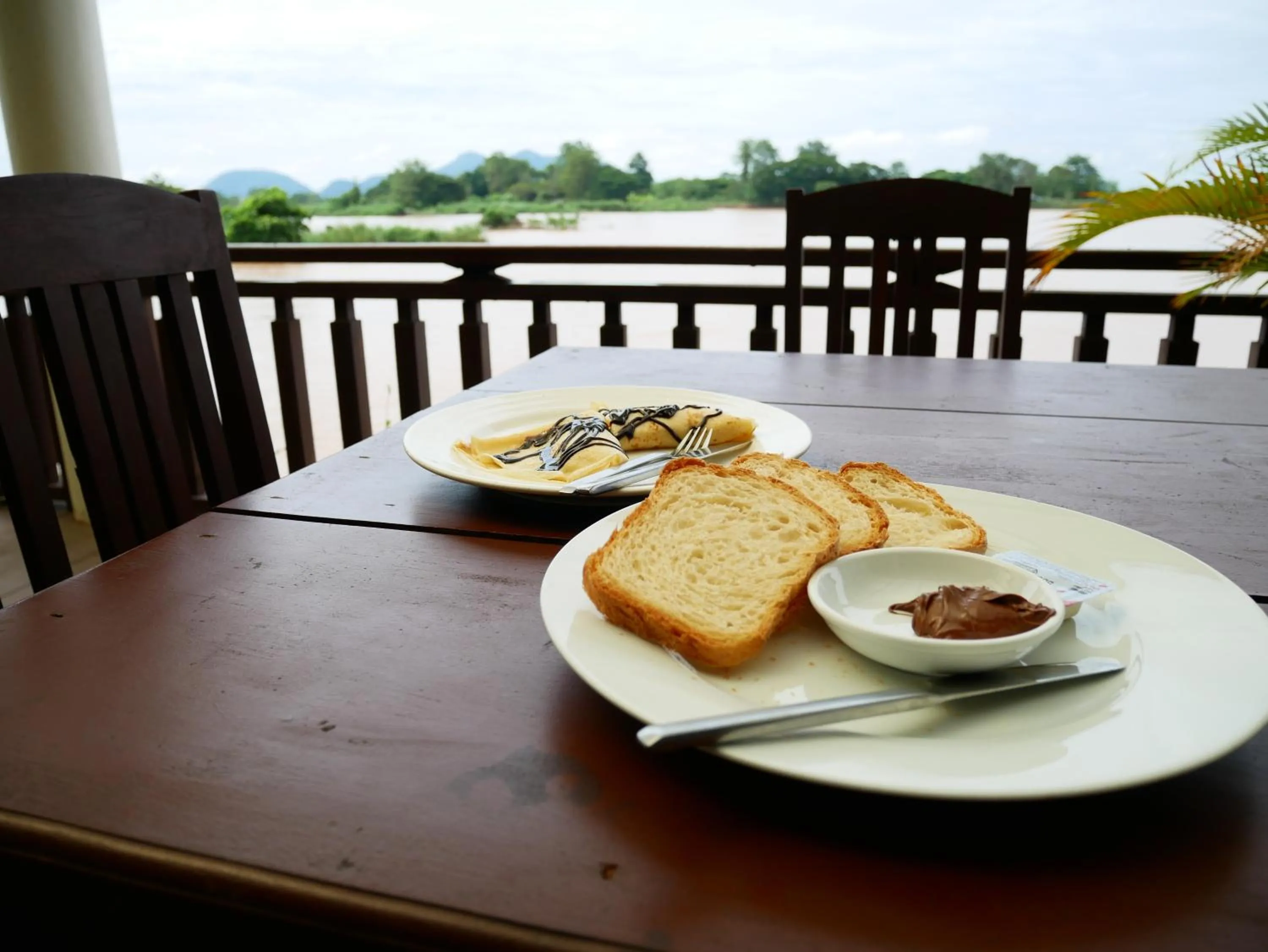 Breakfast in Don Det Hotel