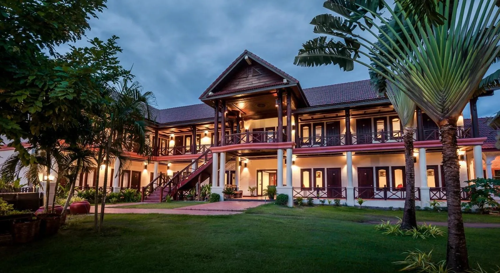 Property building in Don Det Hotel