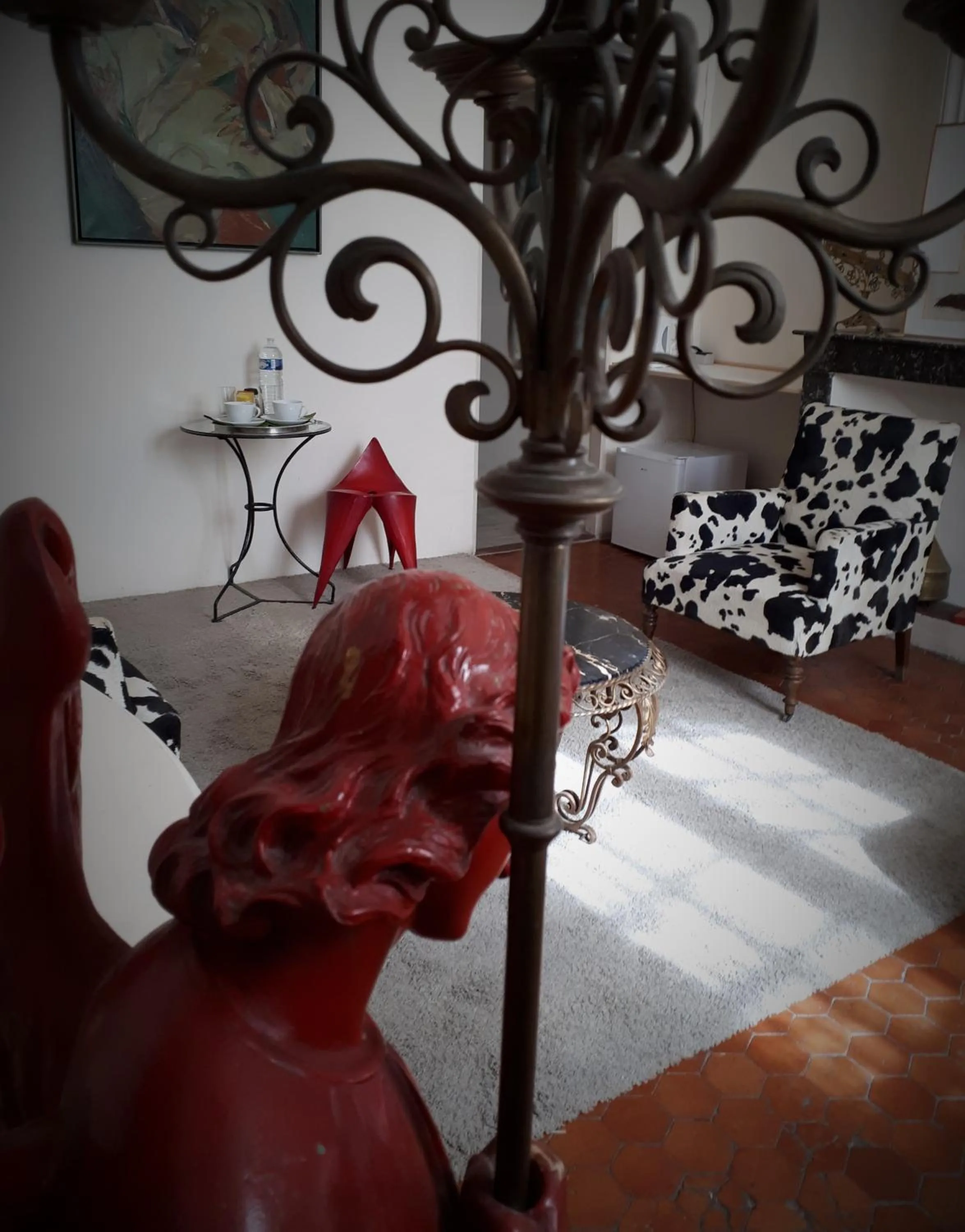 Decorative detail, Bed in Ô Anges