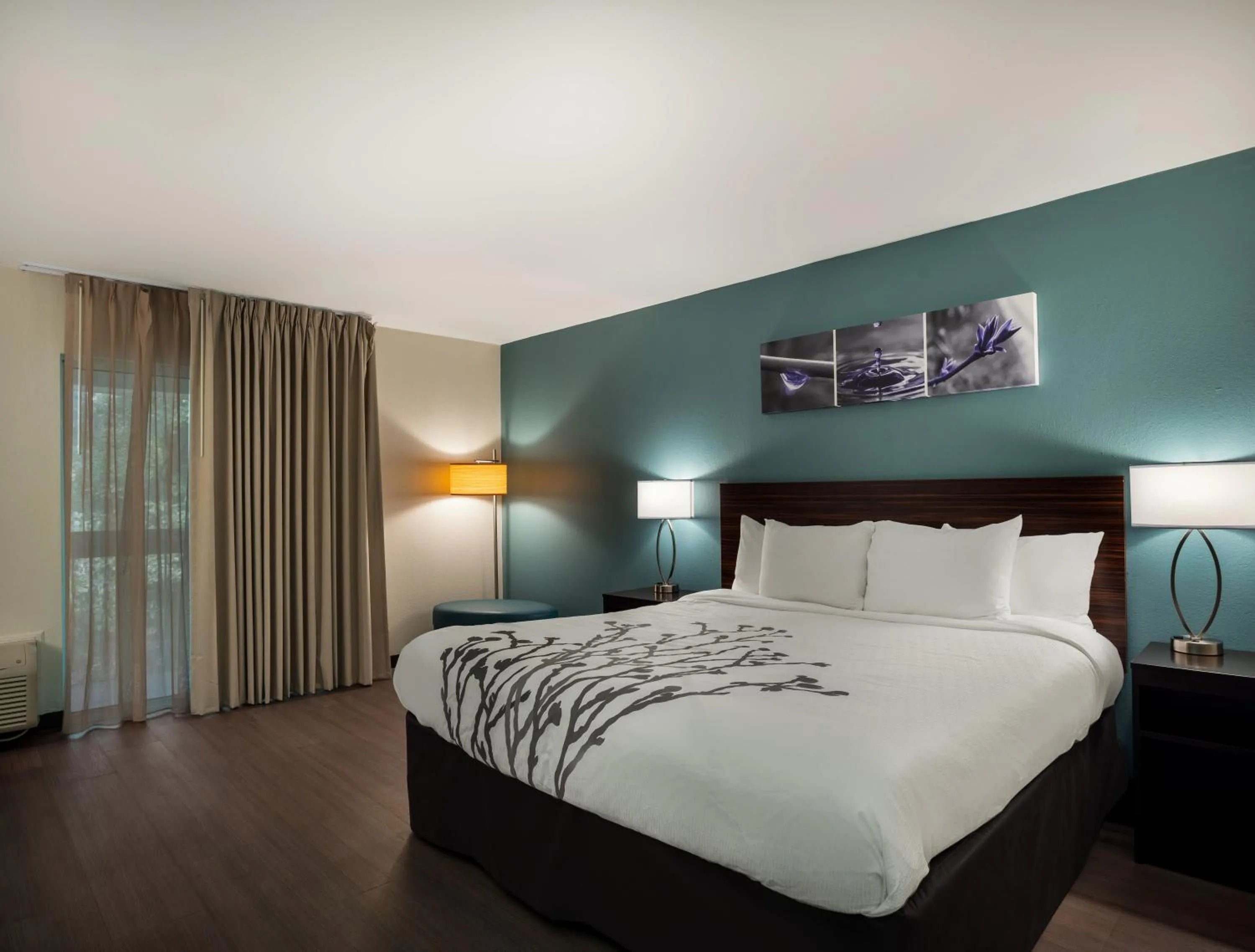 Bedroom, Bed in Sleep Inn Savannah Midtown