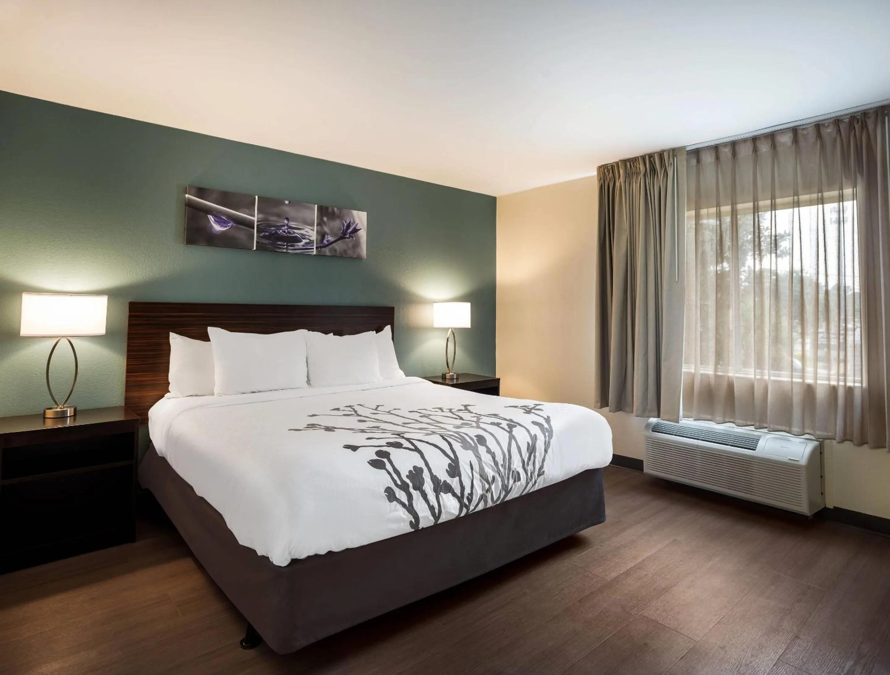 Bedroom, Bed in Sleep Inn Savannah Midtown