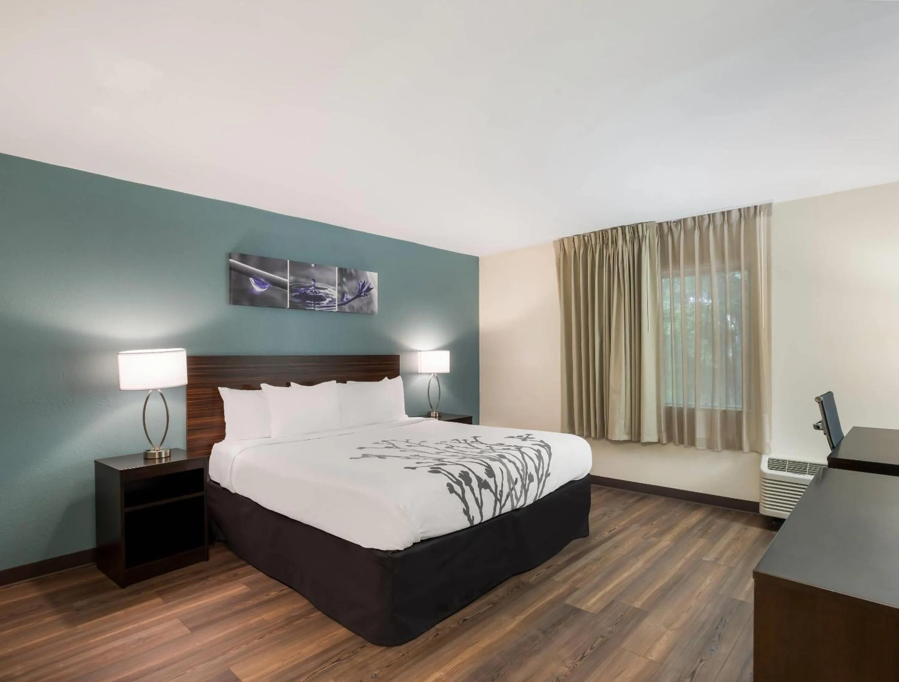 Bedroom, Bed in Sleep Inn Savannah Midtown