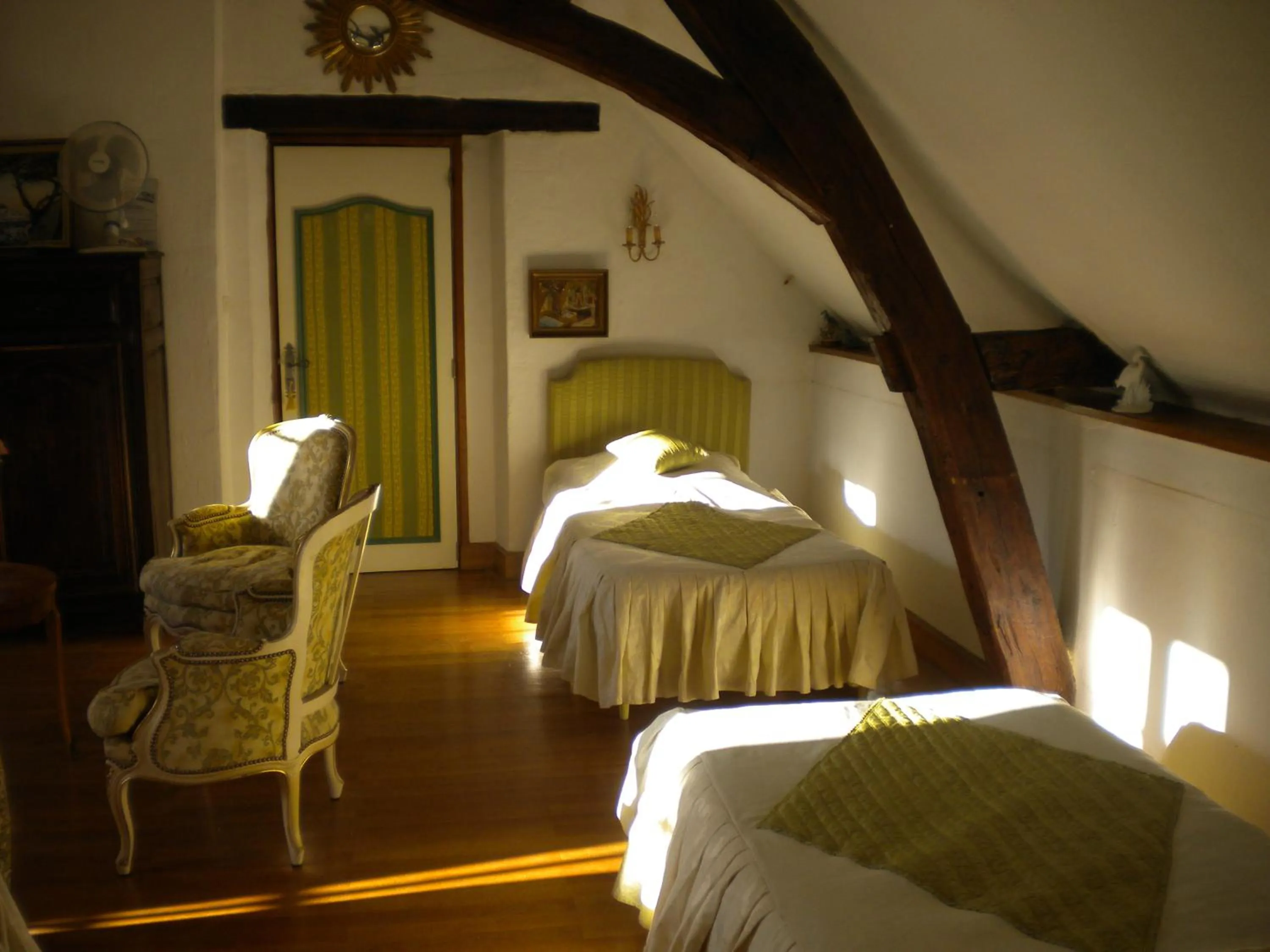 Bed in Le Moulin Garnier
