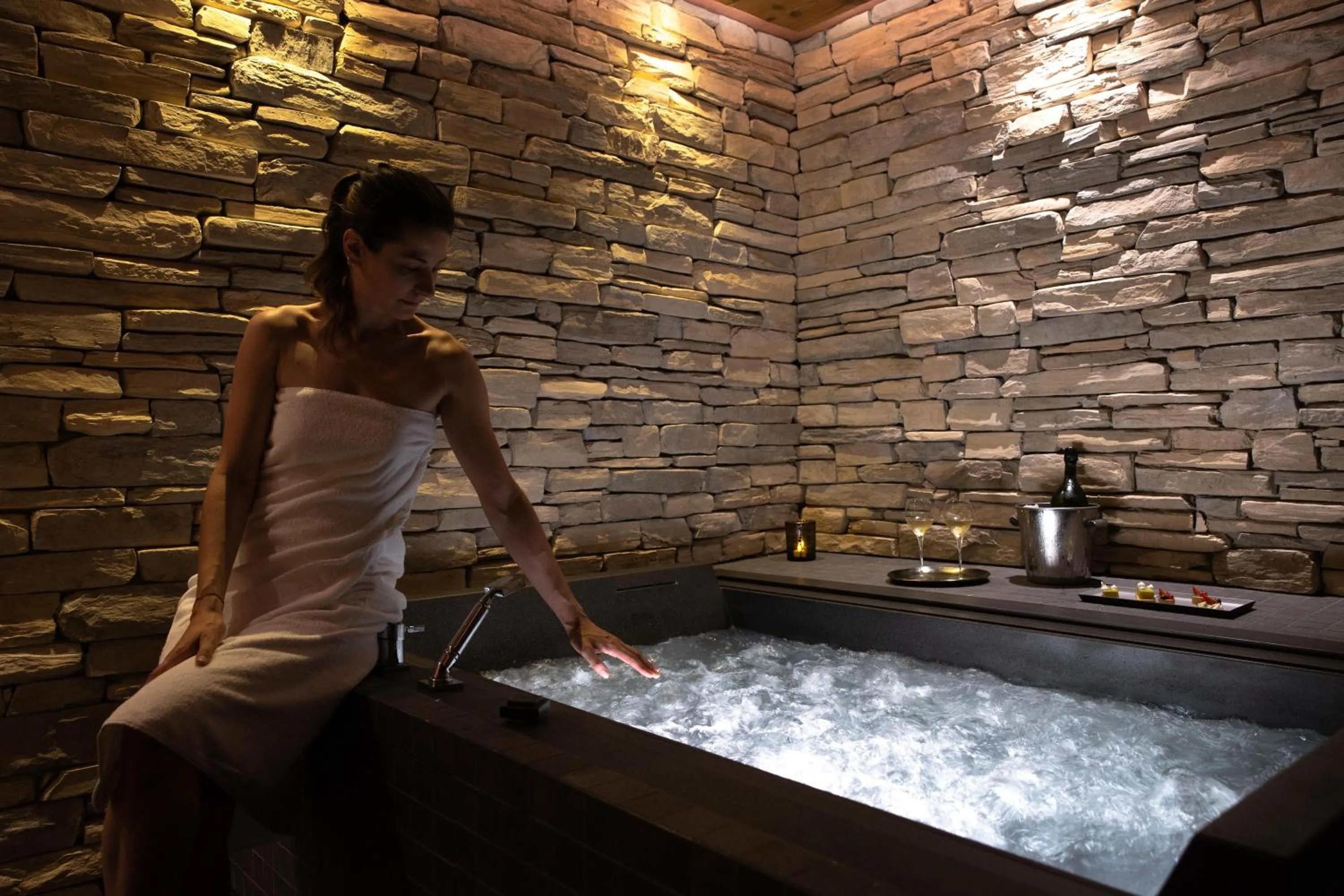 Hot Tub in Crans Ambassador