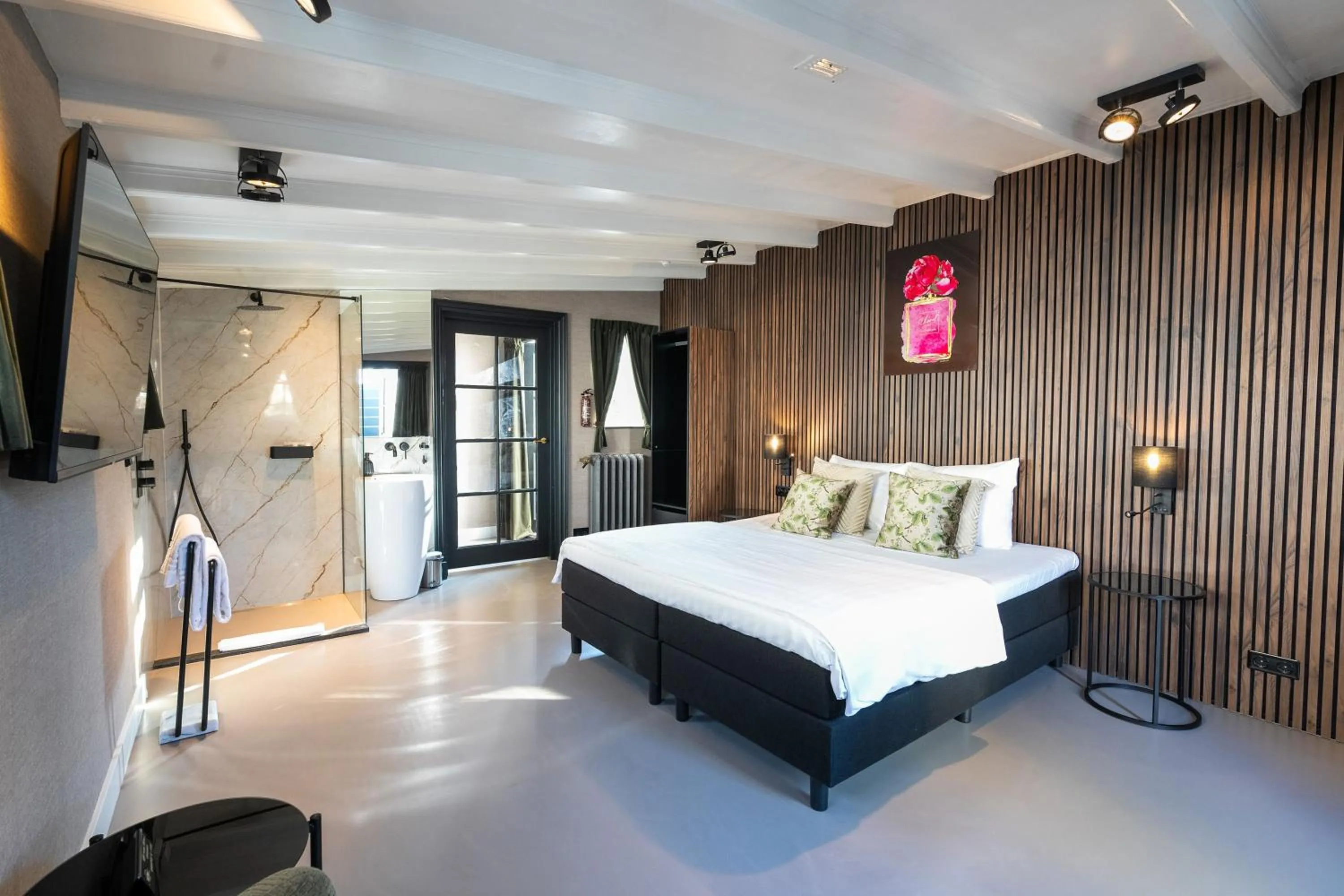 Bed in Small Luxury Boutique Hotel Wilma J