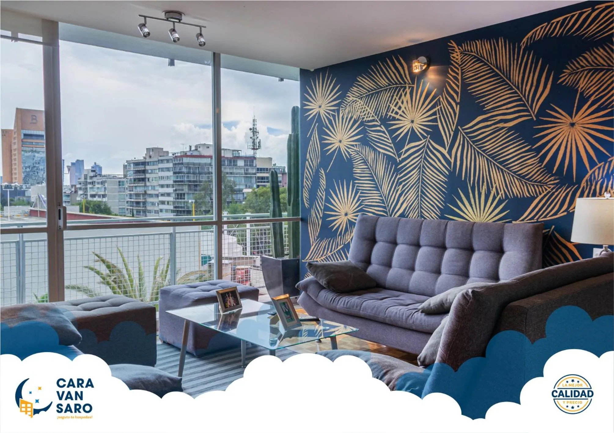 Living room in Caravansaro Vazquez de Mella 347 Polanco