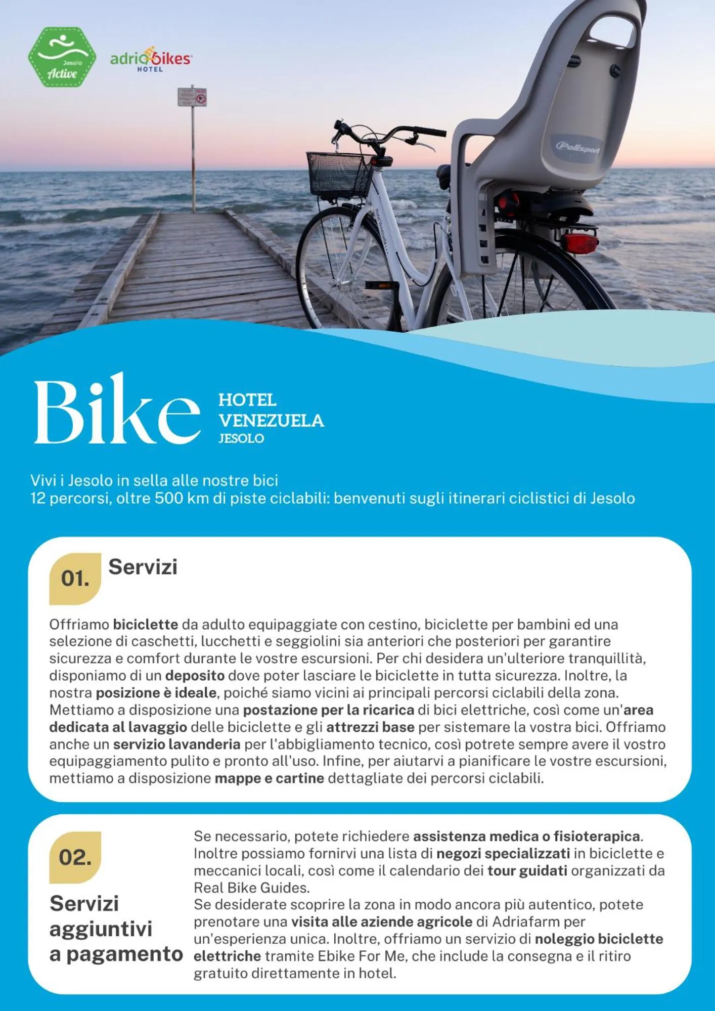 Cycling in Hotel Venezuela