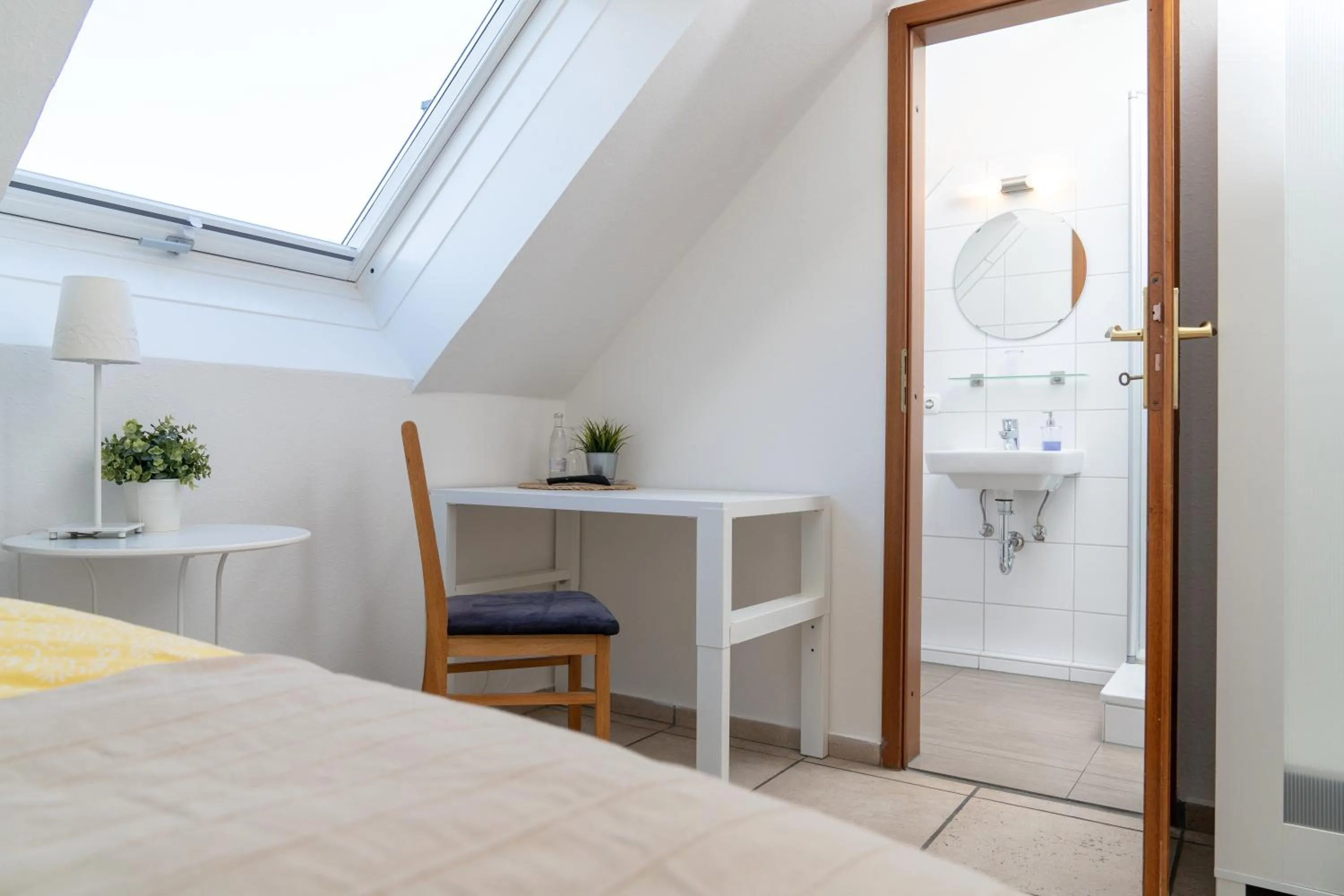 Bed in Hotel am Wasserschloss Glücksburg