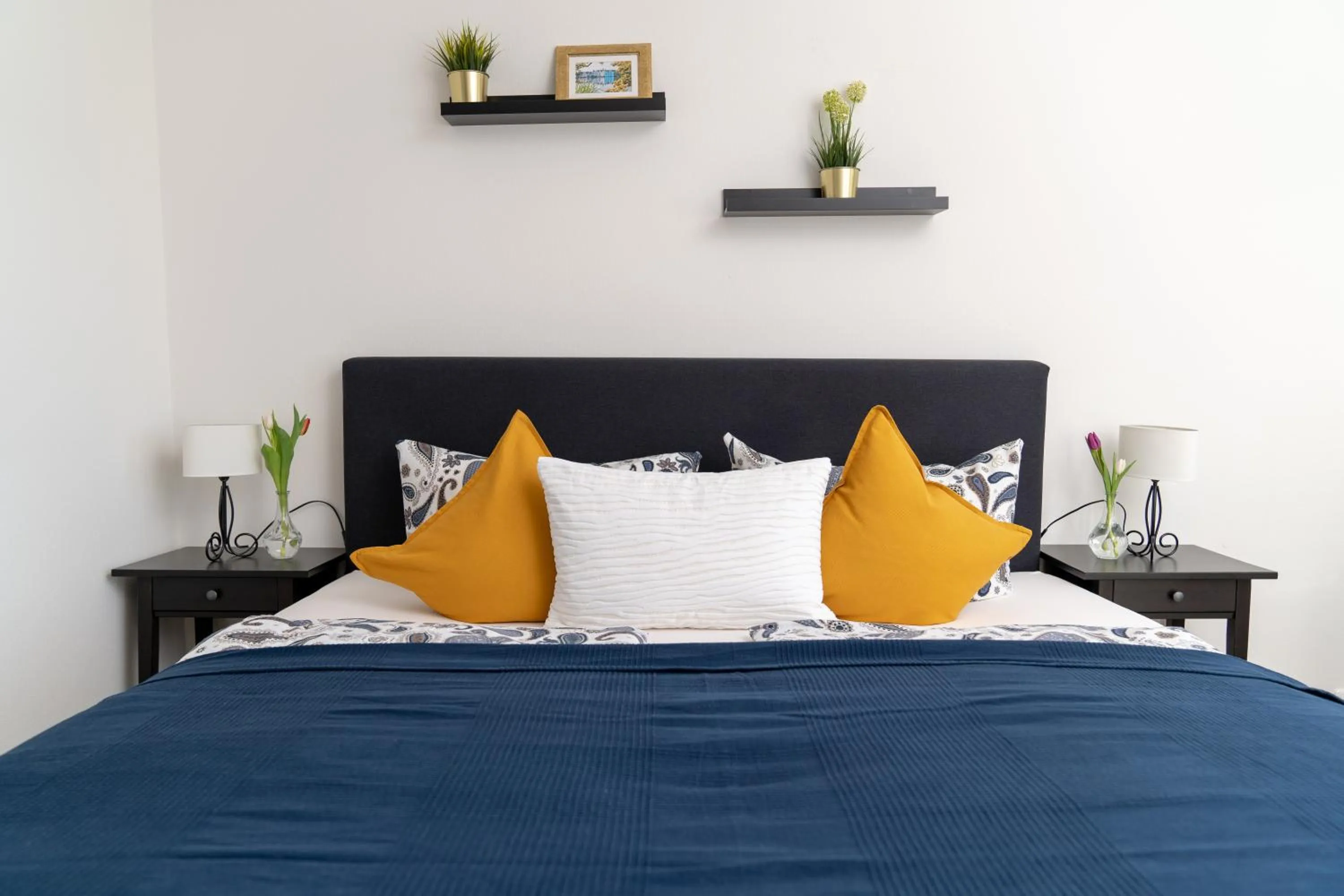 Bed in Hotel am Wasserschloss Glücksburg