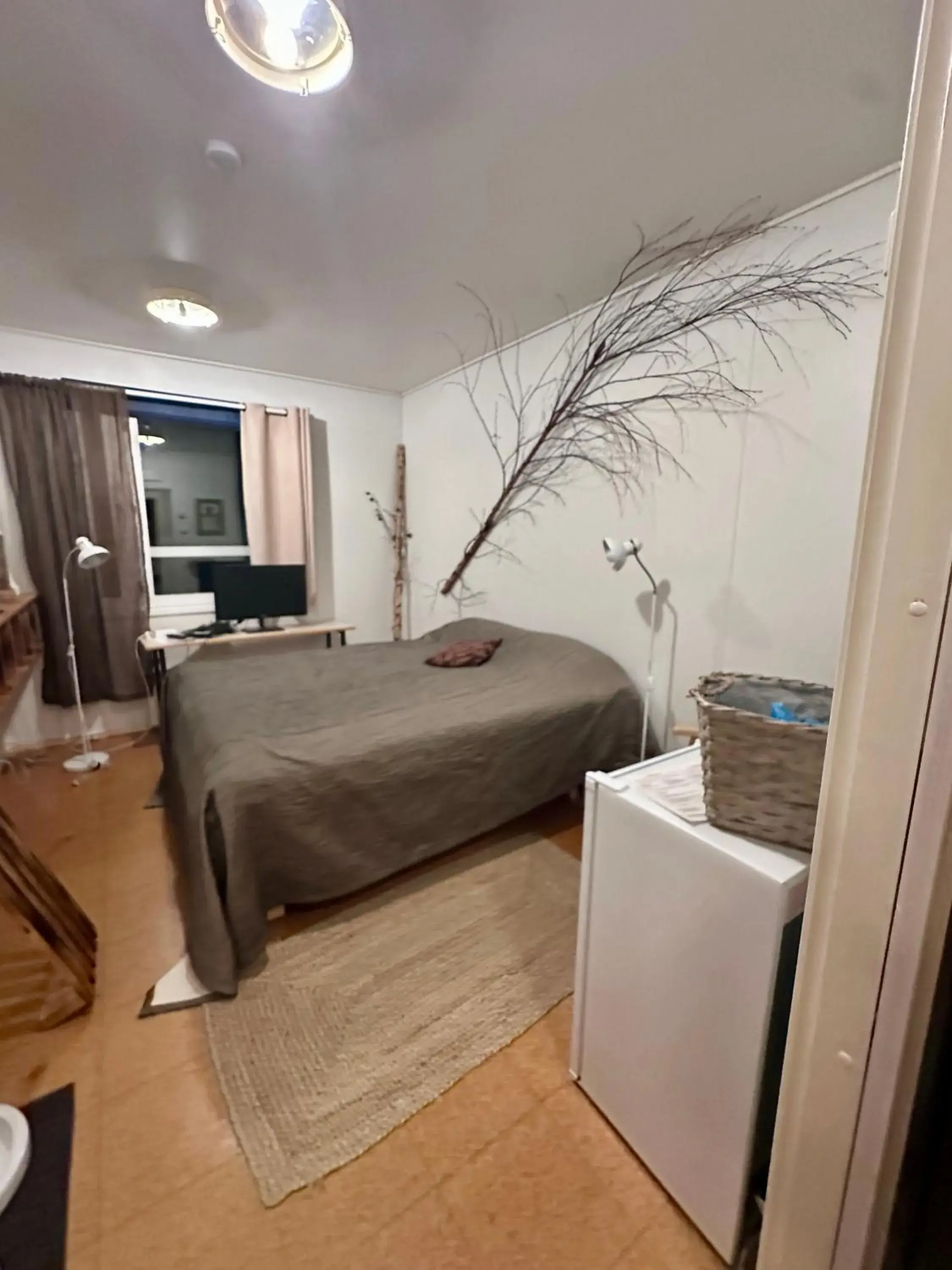 Twin Room with Shared Bathroom in Arctic Shaman Adventures -Jurtta Twin Room with Shared Bathroom in Arctic Shaman Adventures -Jurtta