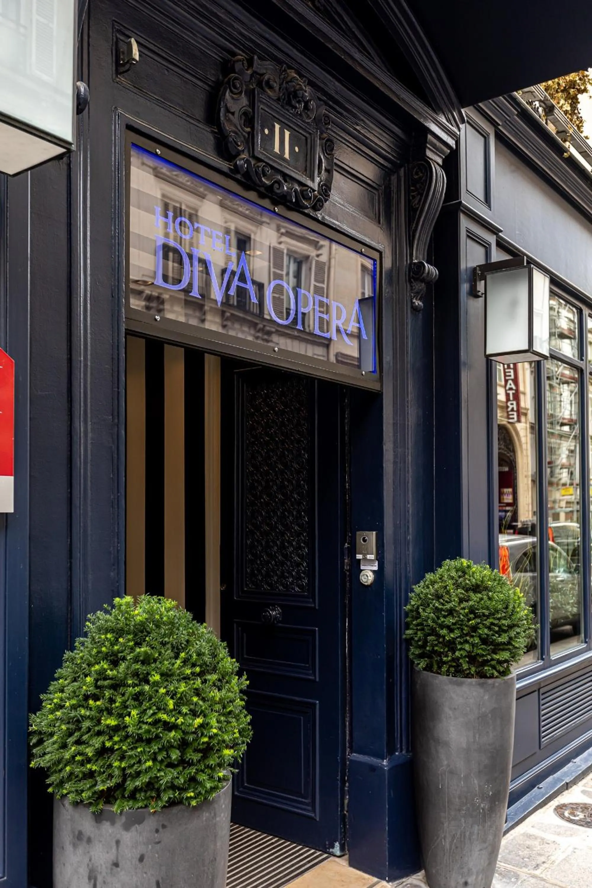 Facade/entrance in Hôtel Diva Opera