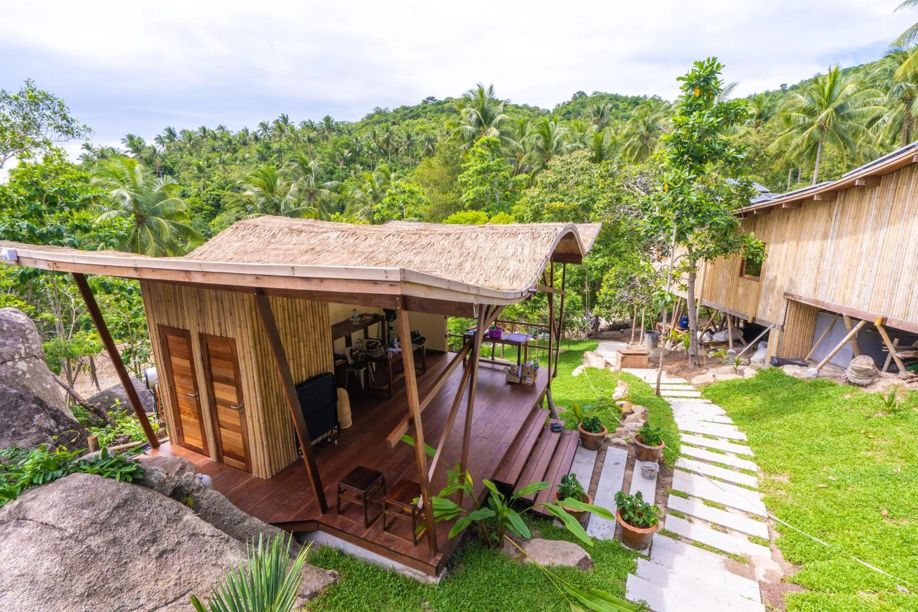 Facade/entrance in Ecotao Lodge