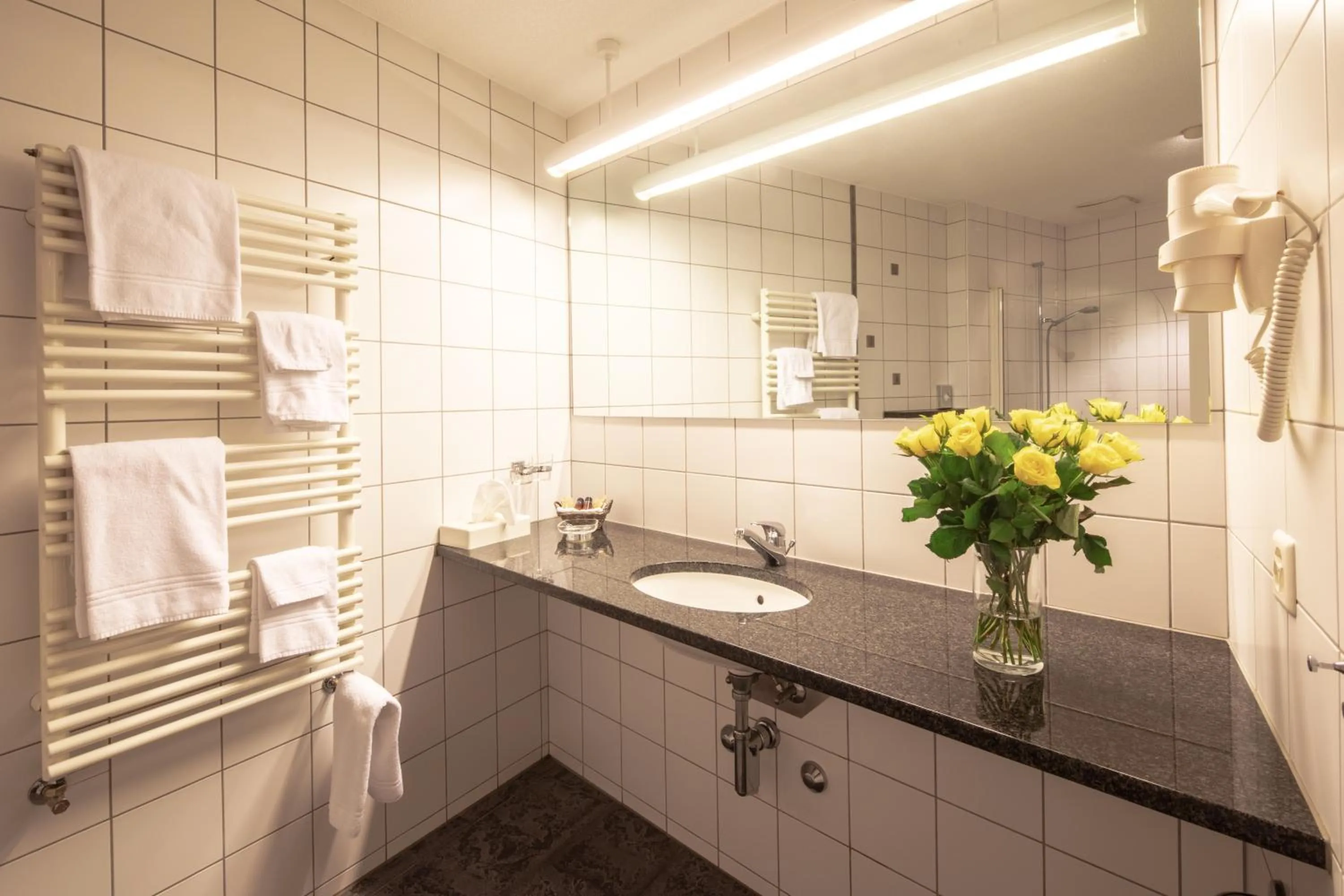 Bathroom in Gasthof Enge Self Check-In Hotel