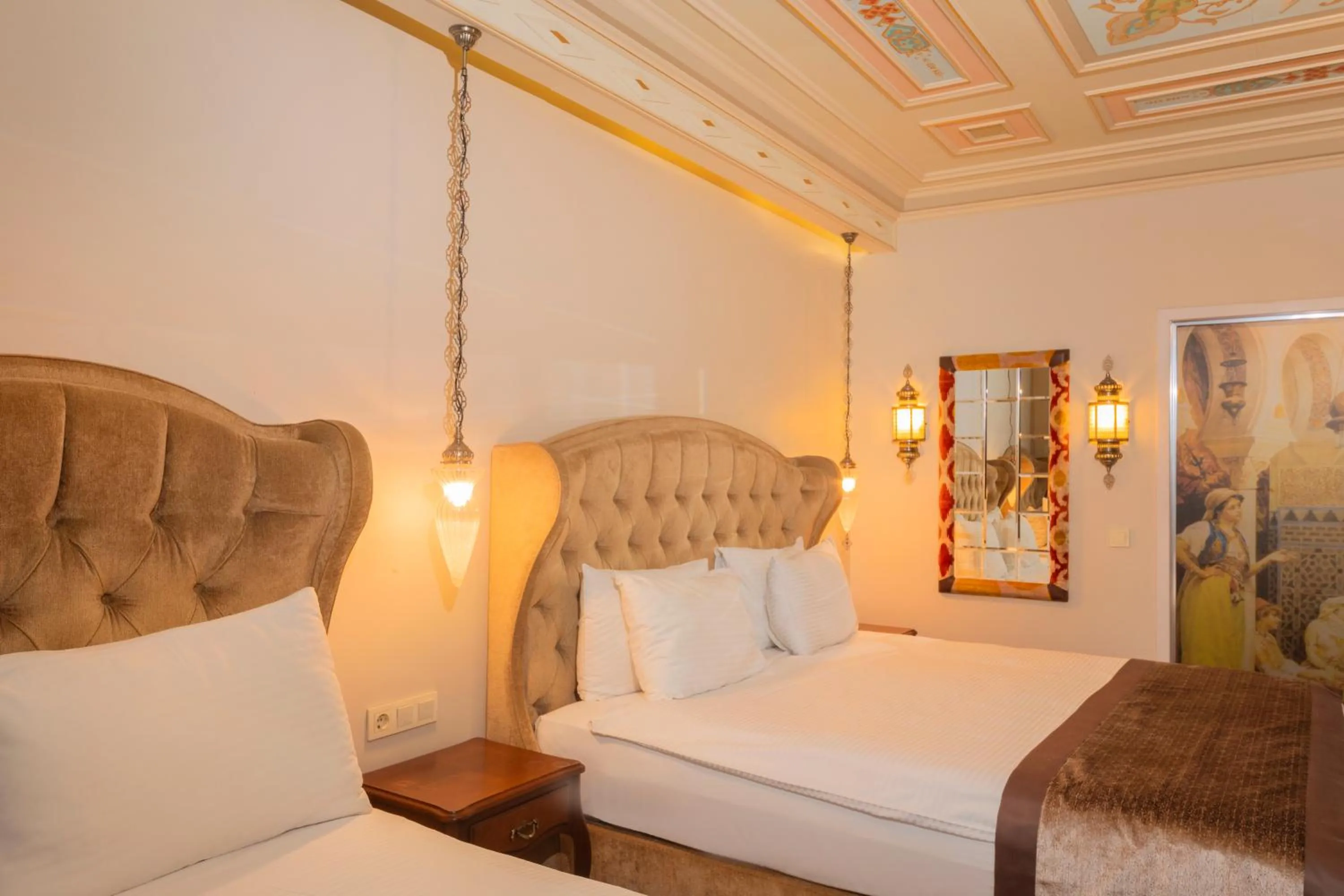 Bed in Azade Premier Hotel