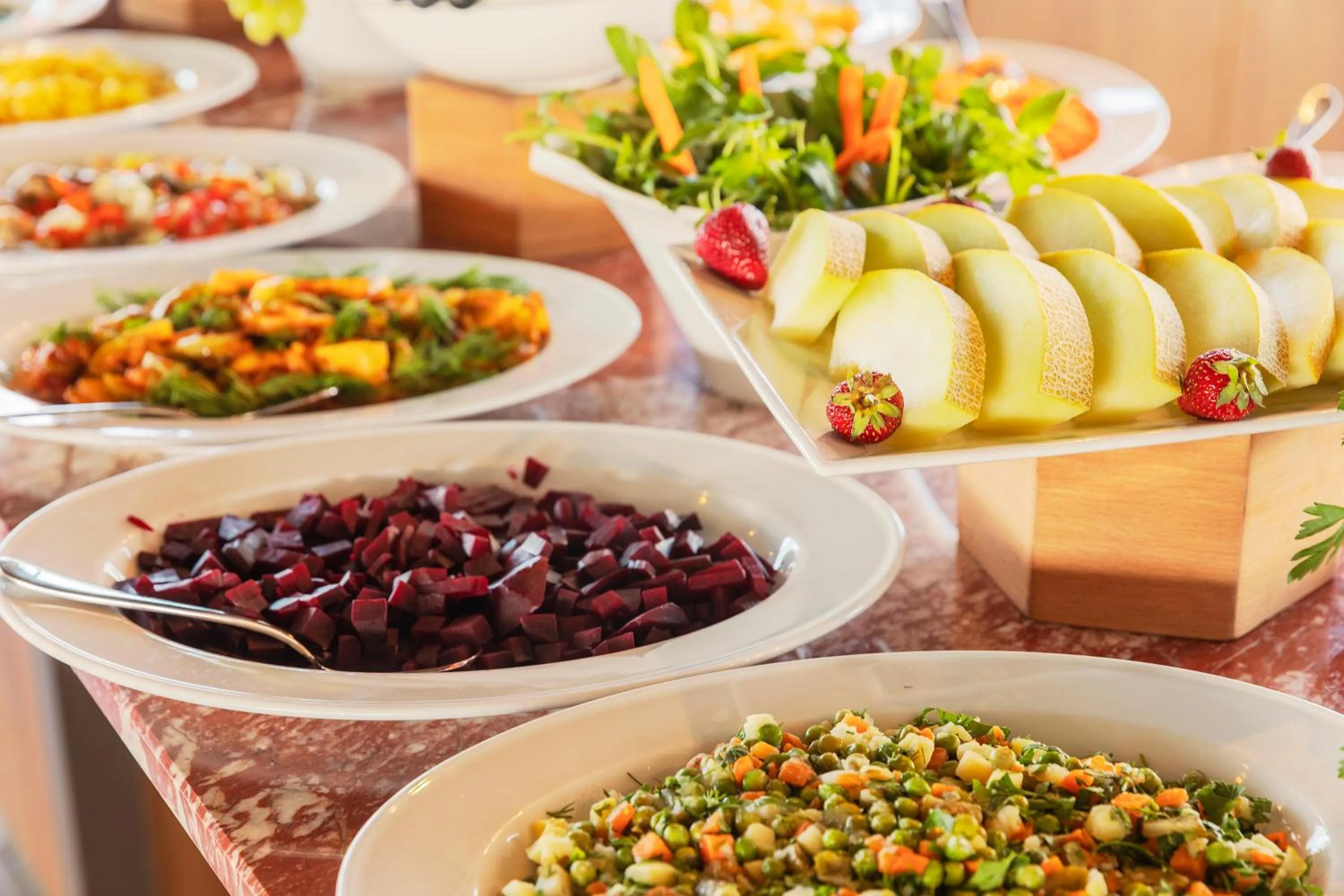 Breakfast in Azade Premier Hotel