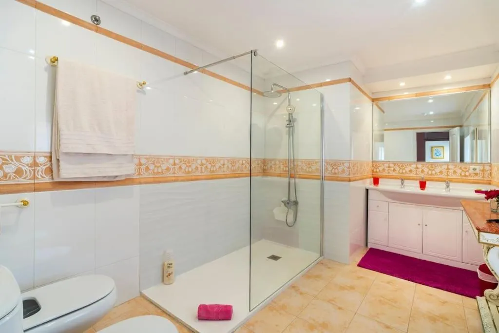 Shower in Our Lady of Mercy Villa