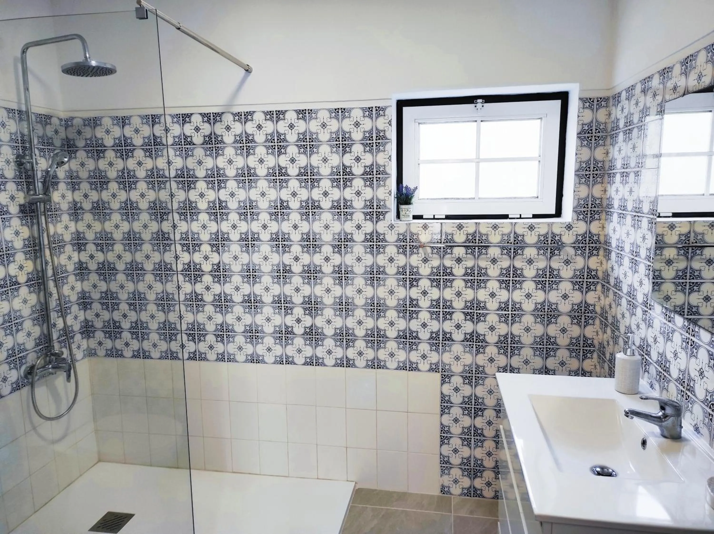 Shower in Our Lady of Mercy Villa