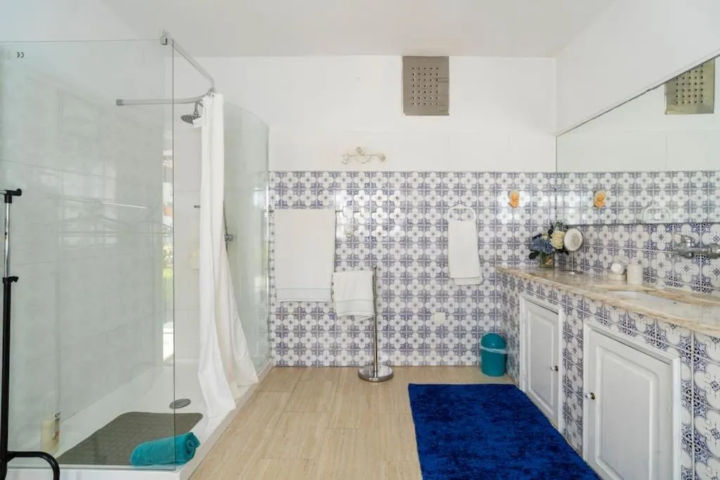 Shower in Our Lady of Mercy Villa