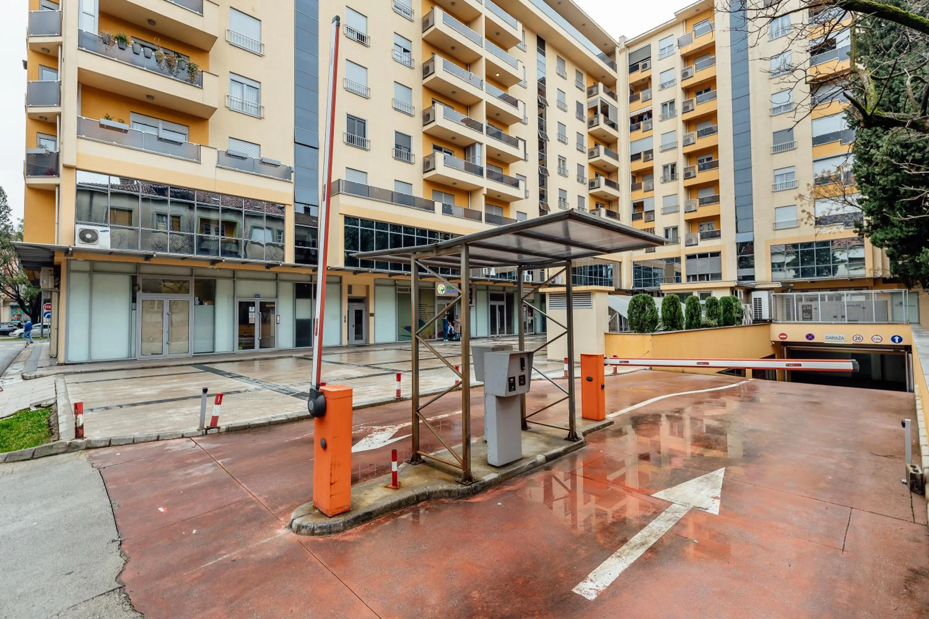 Property building in Apartments Athos