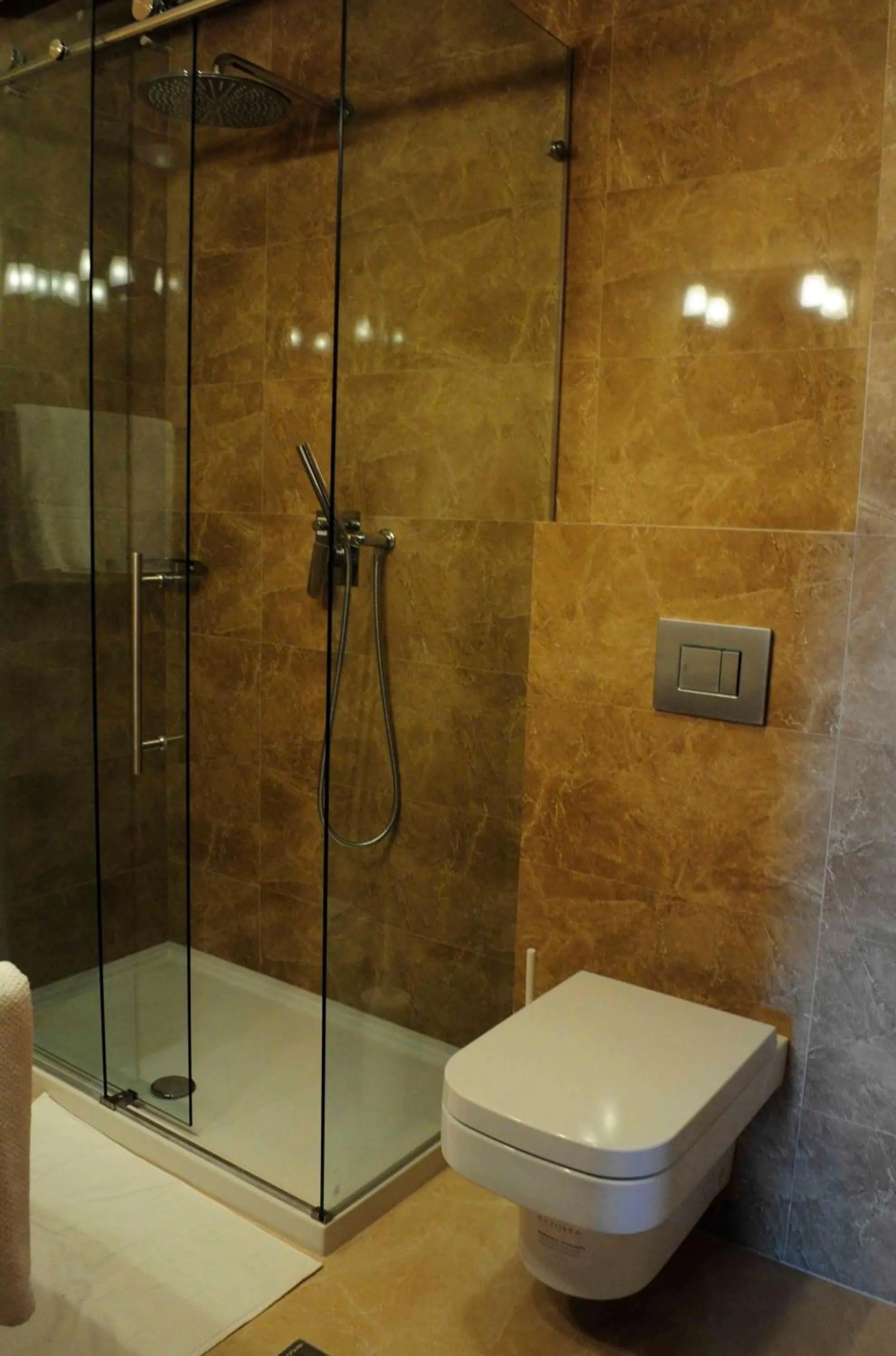 Bathroom in Apartments Athos