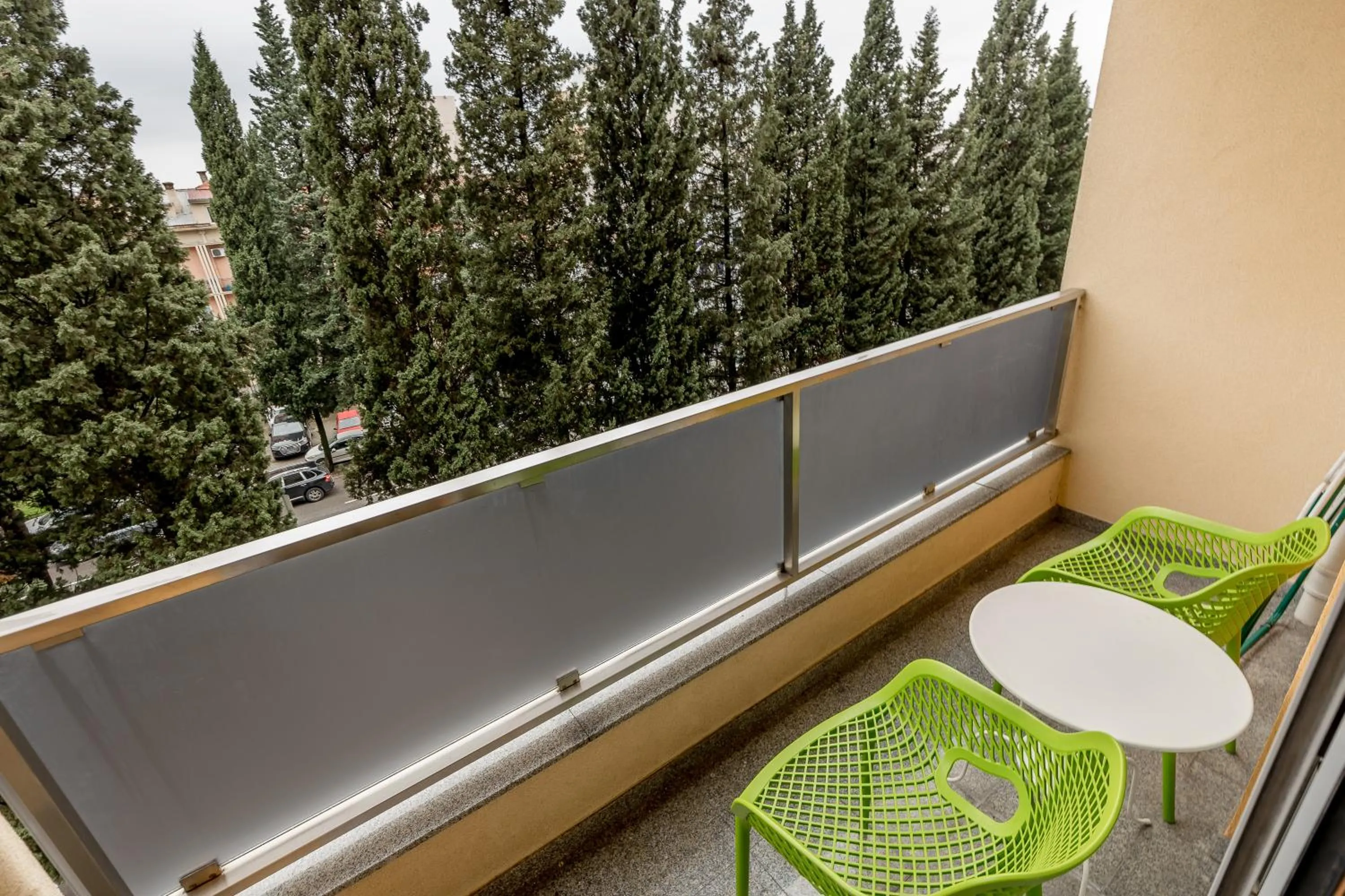 Balcony/Terrace in Apartments Athos