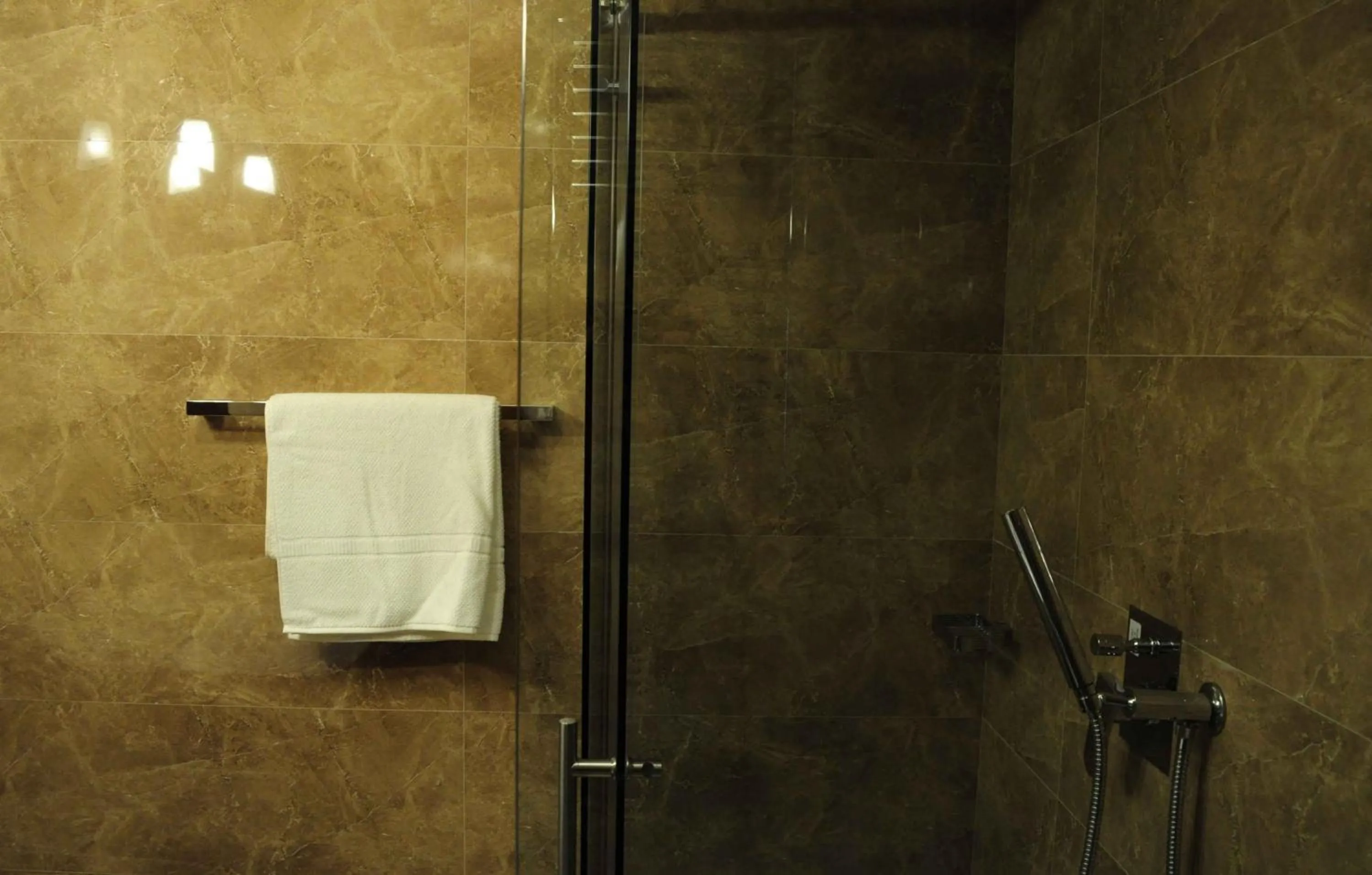 Bathroom in Apartments Athos