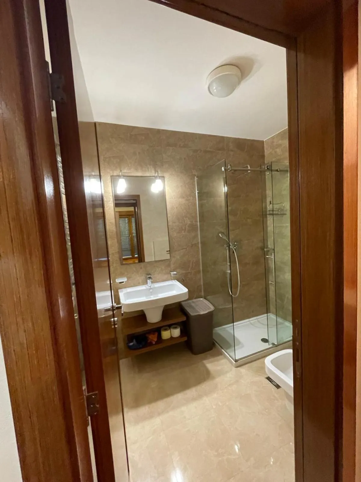 Bathroom in Apartments Athos