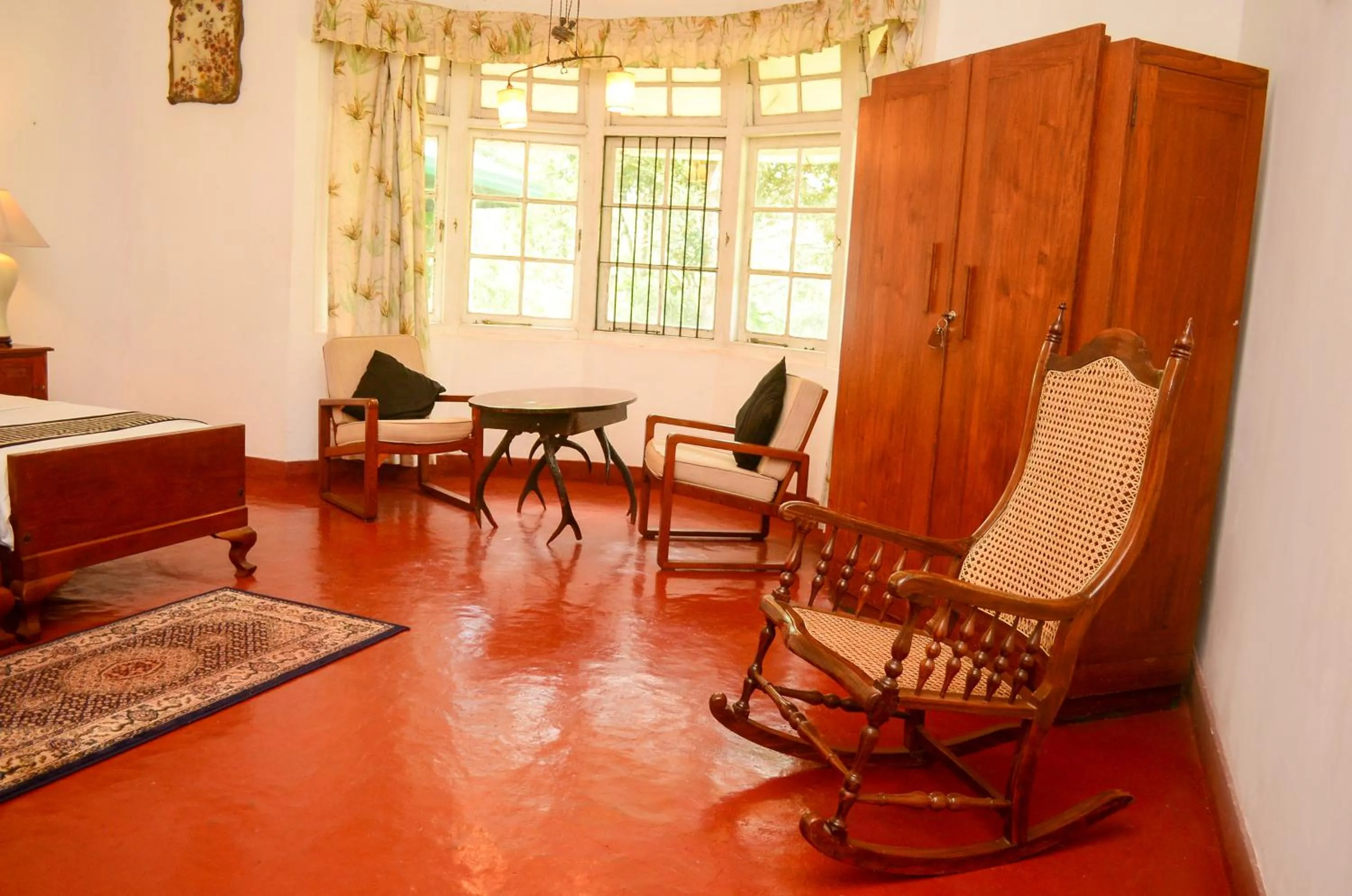 Bed in Hatale Tea Estate Bungalow