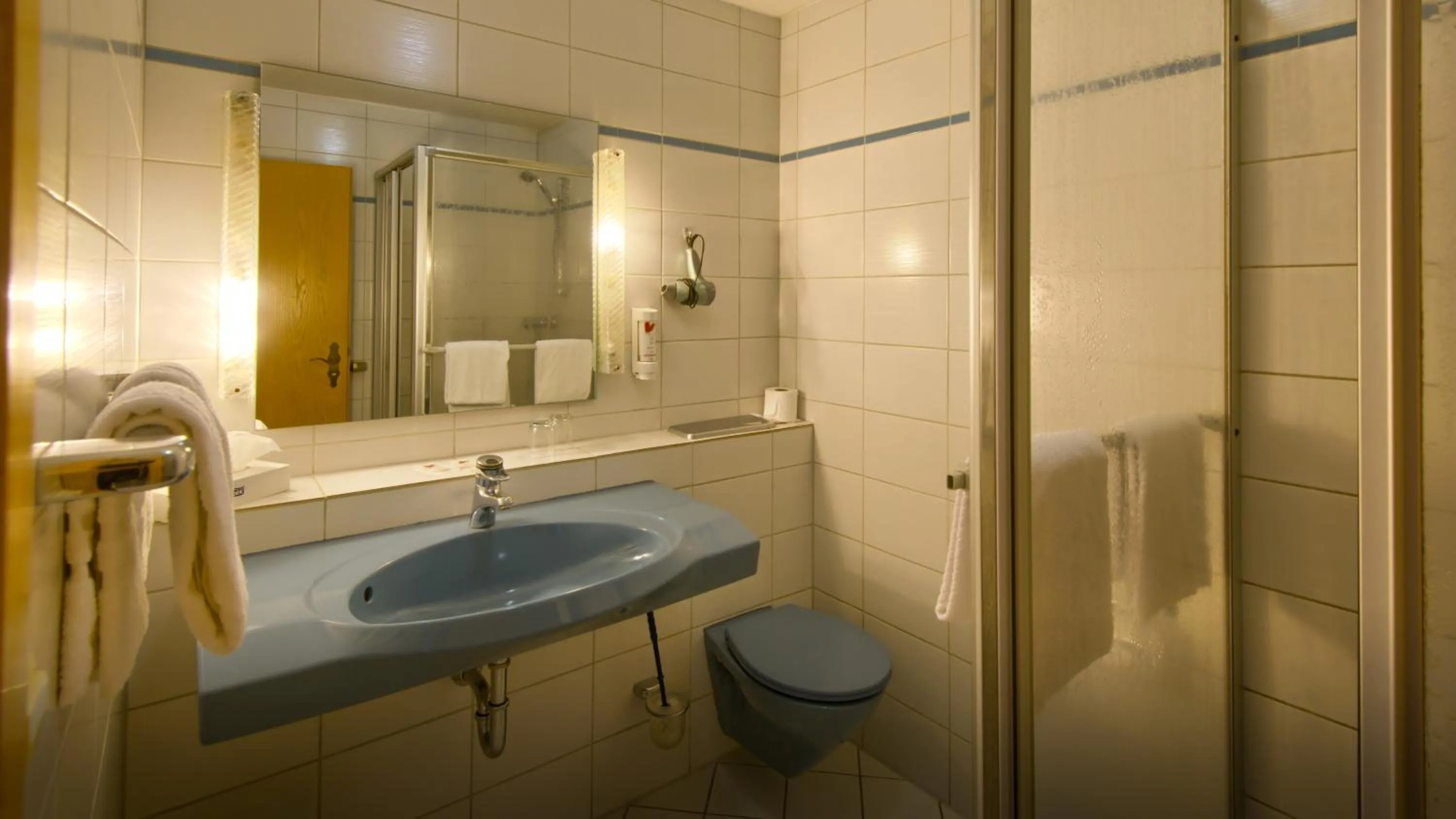 Bathroom in Landgasthof Zum Schwanen