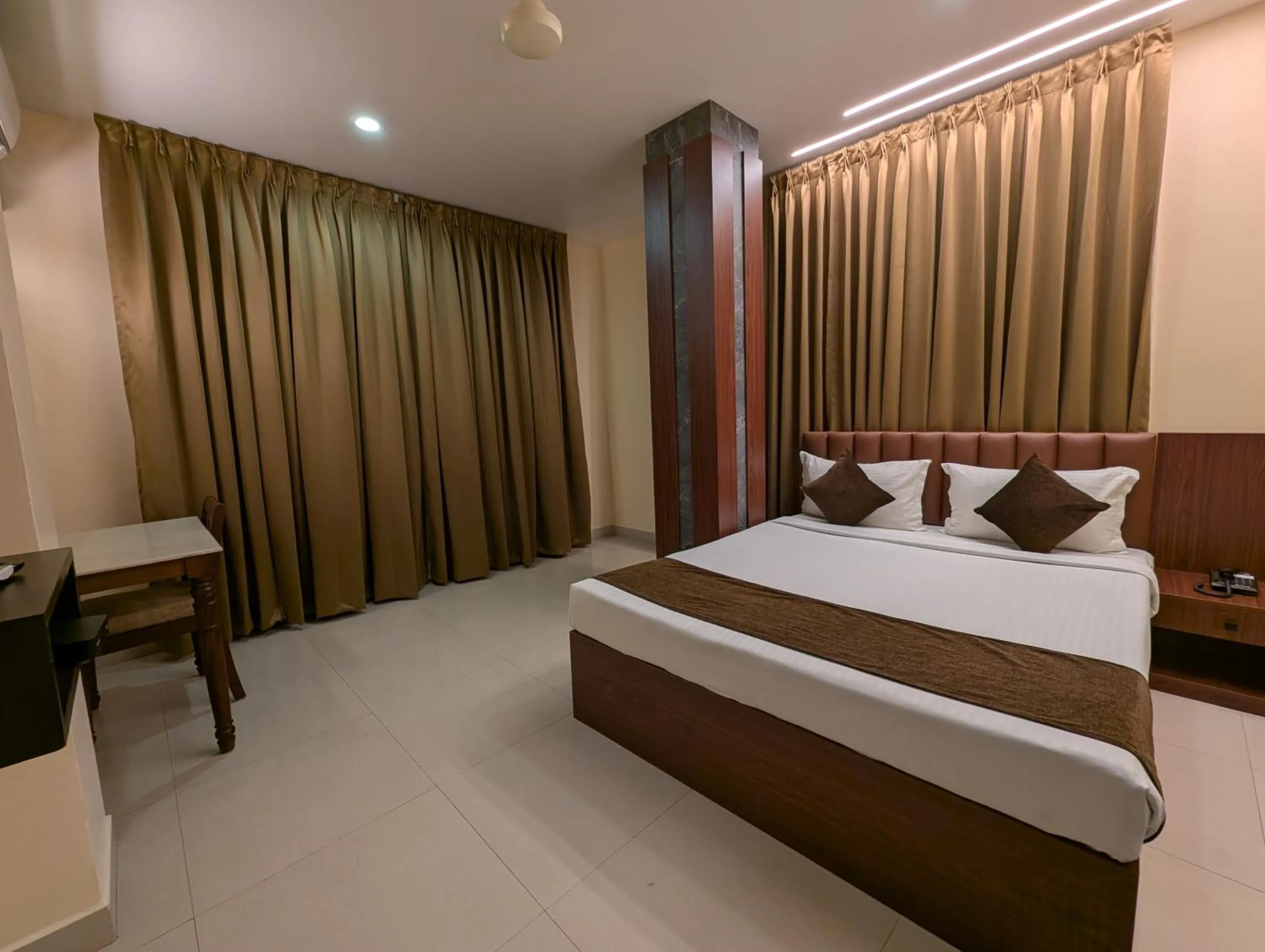 Bedroom, Bed in Hotel Arcadia