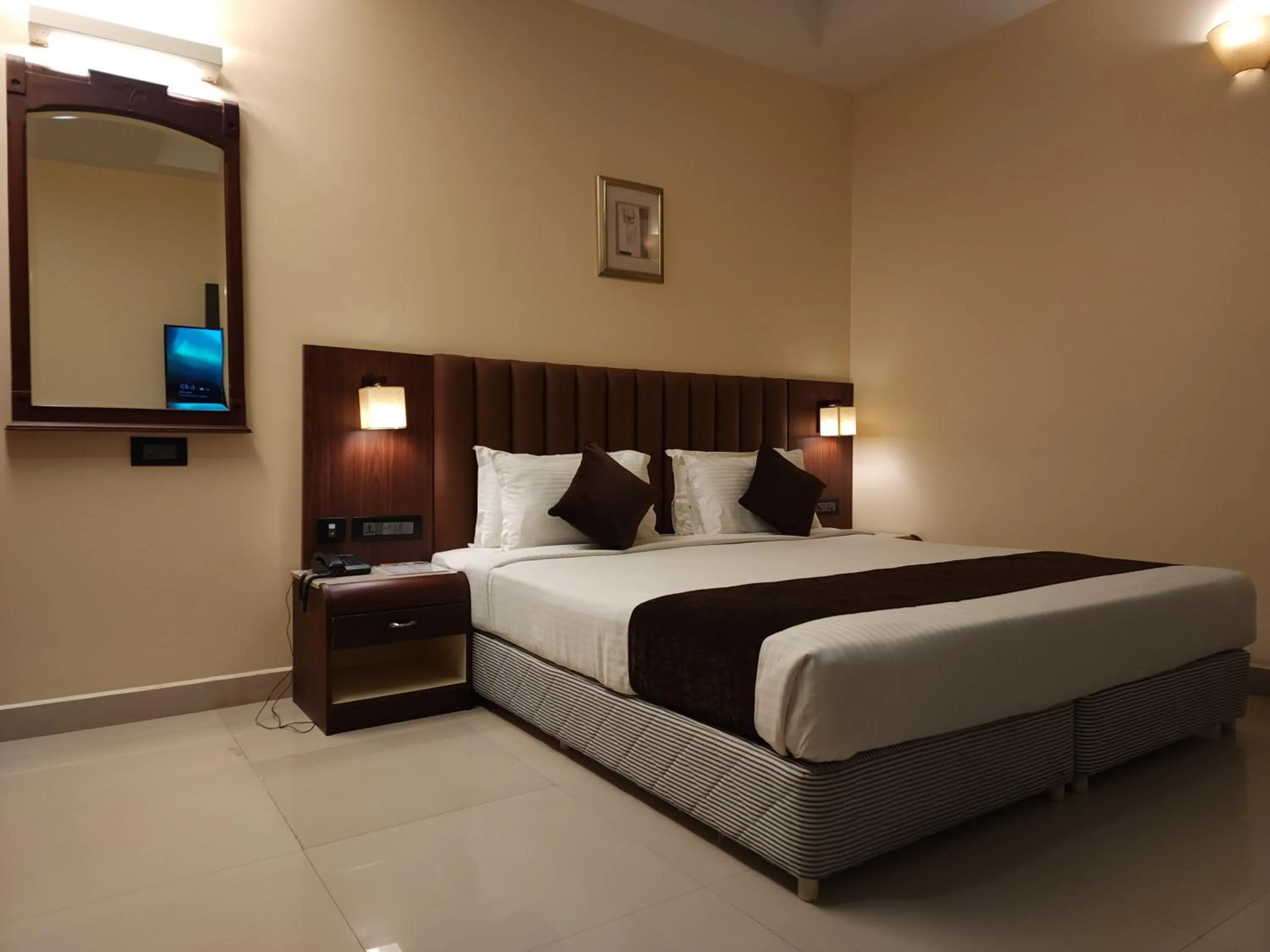 Bedroom, Bed in Hotel Arcadia