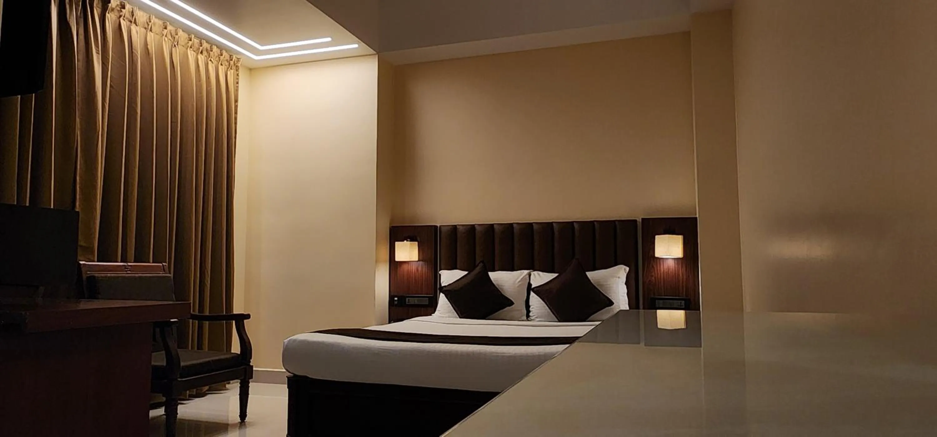 Bedroom, Bed in Hotel Arcadia