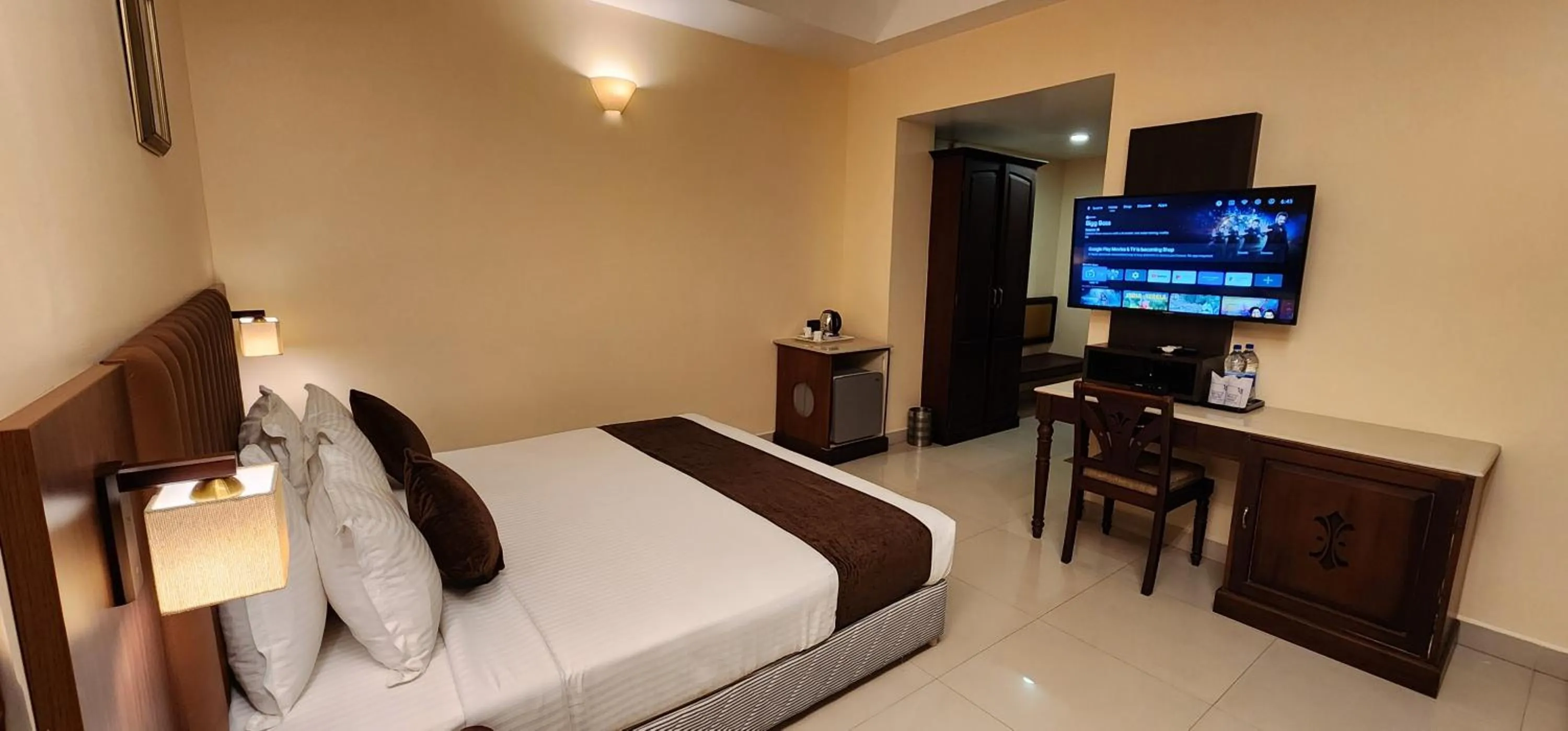 Bedroom, Bed in Hotel Arcadia