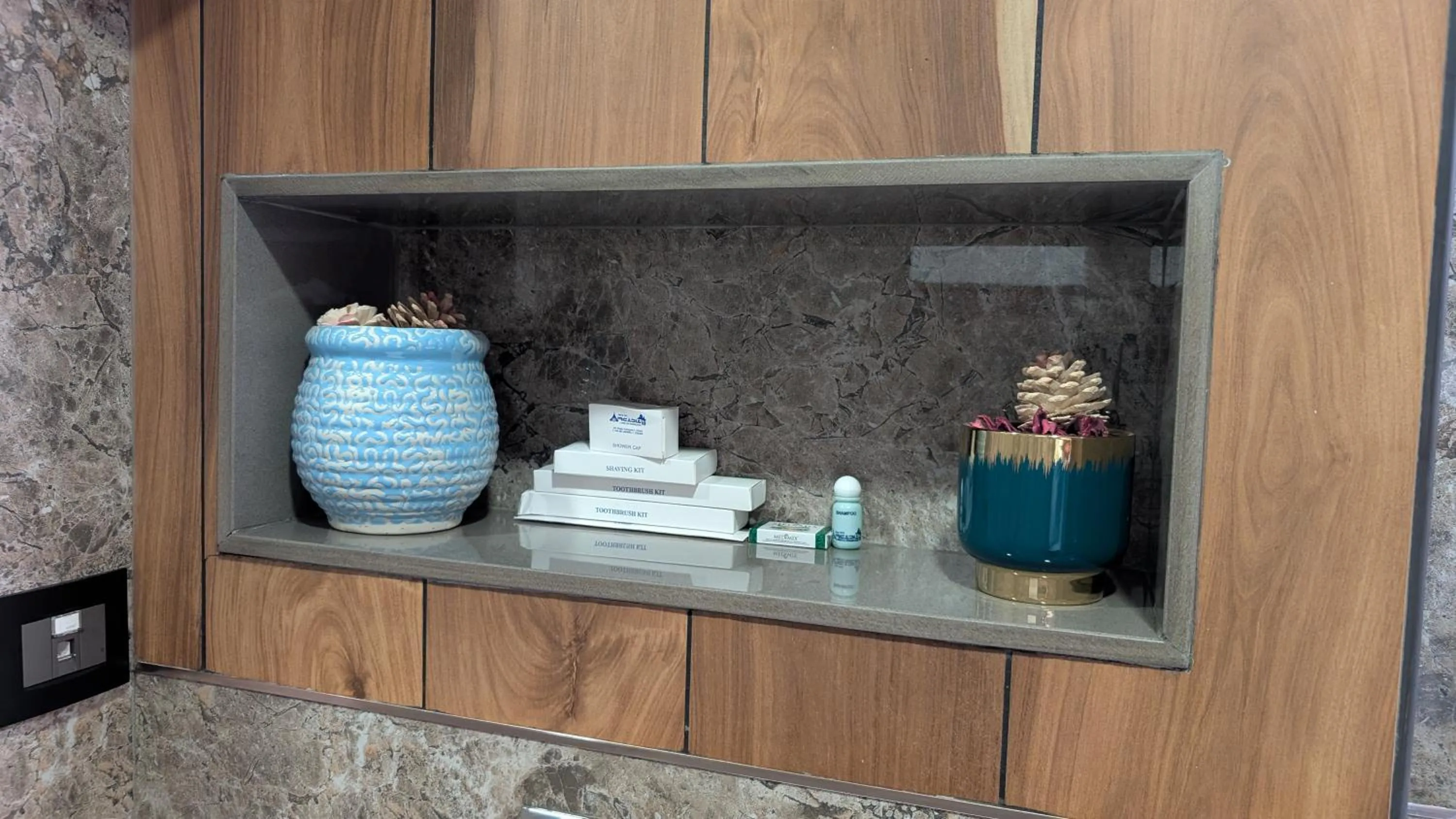 Bathroom in Hotel Arcadia