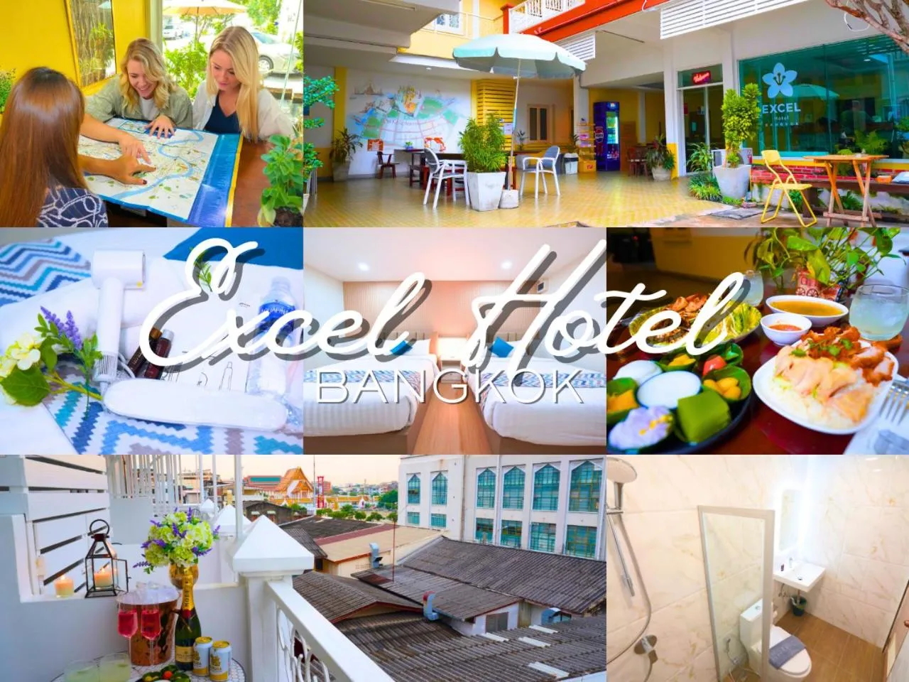 Property logo or sign in Excel Hotel Bangkok former Sri Krungthep Hotel