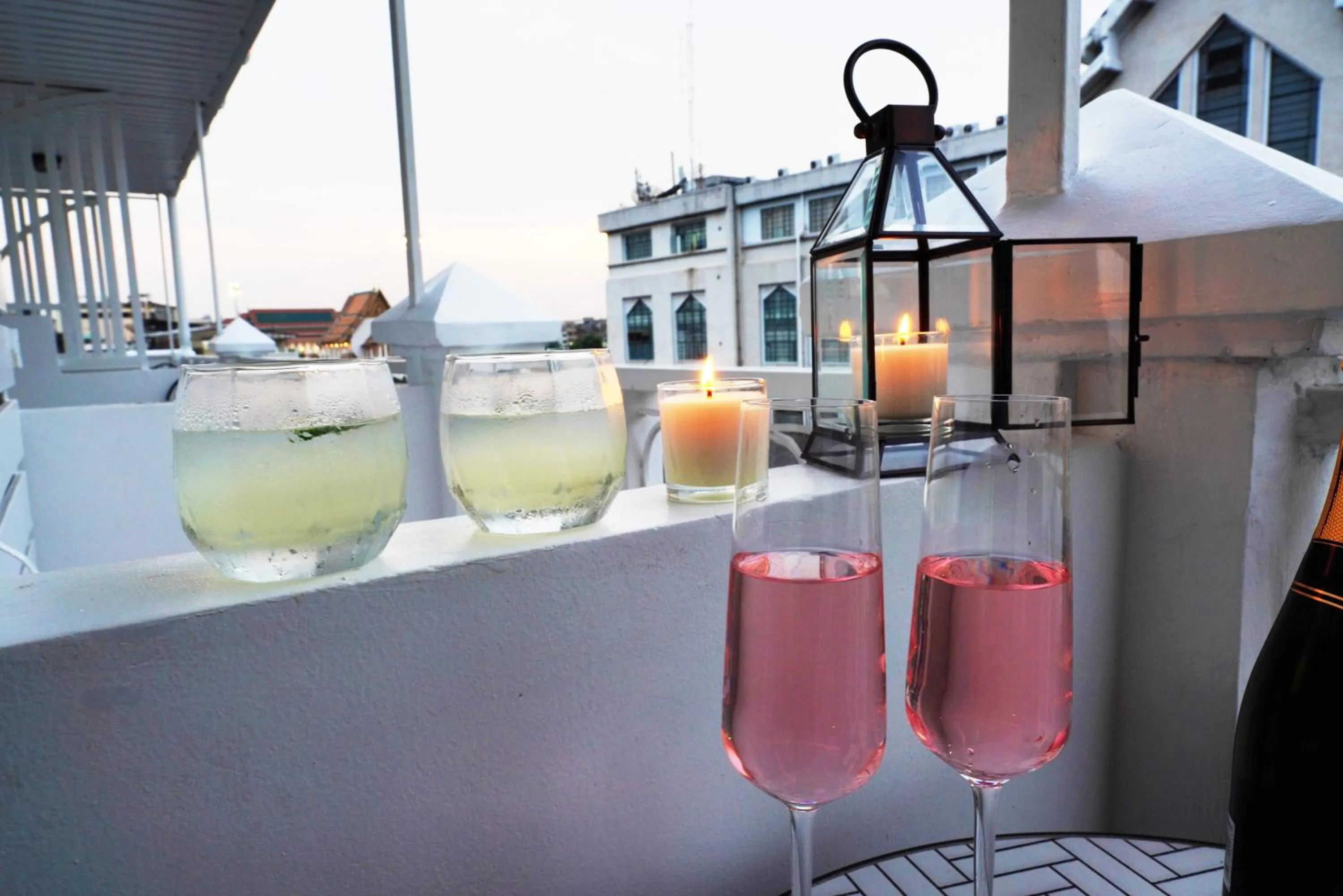 Balcony/Terrace in Excel Hotel Bangkok former Sri Krungthep Hotel